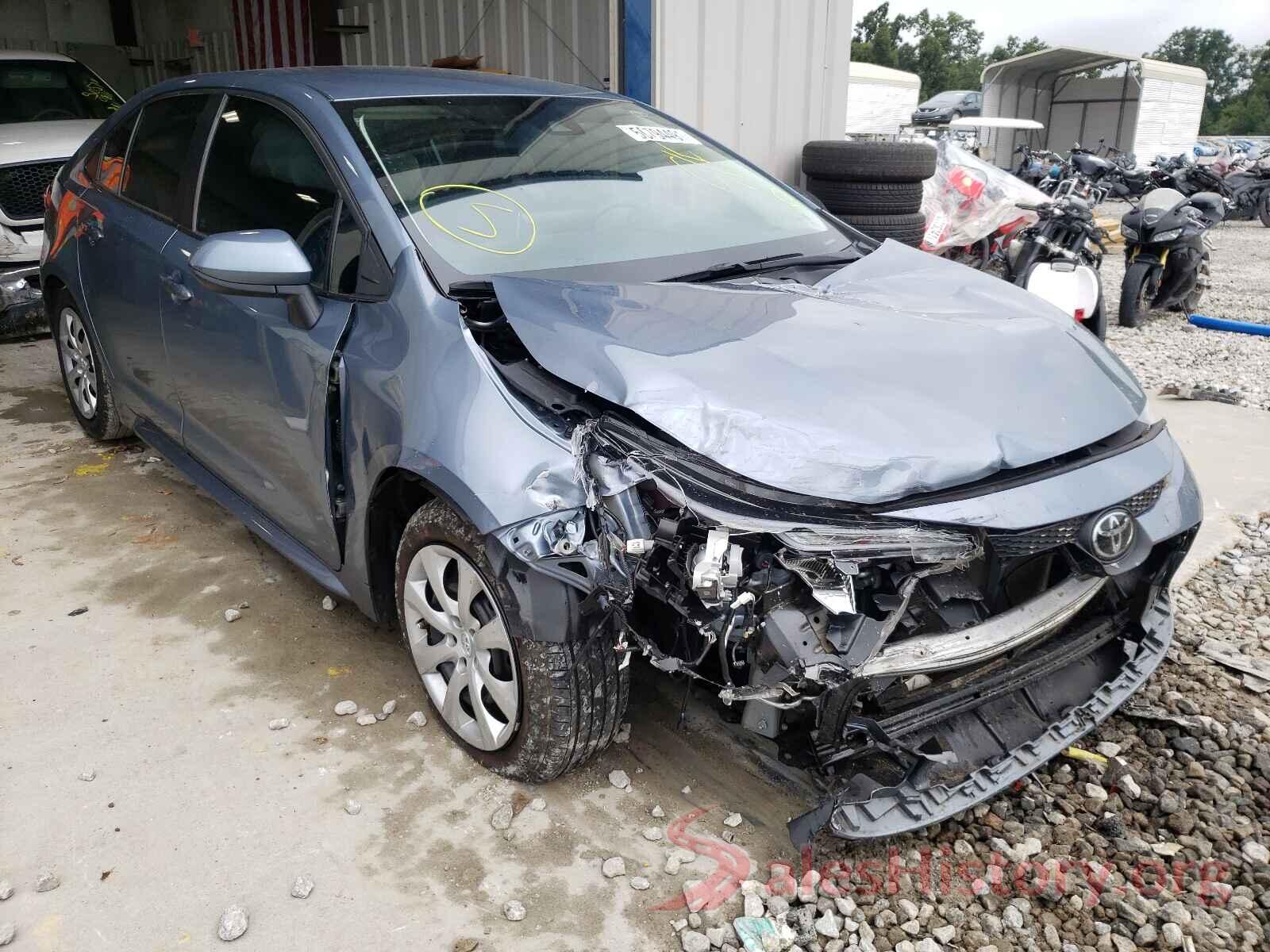 5YFEPRAE8LP073448 2020 TOYOTA COROLLA