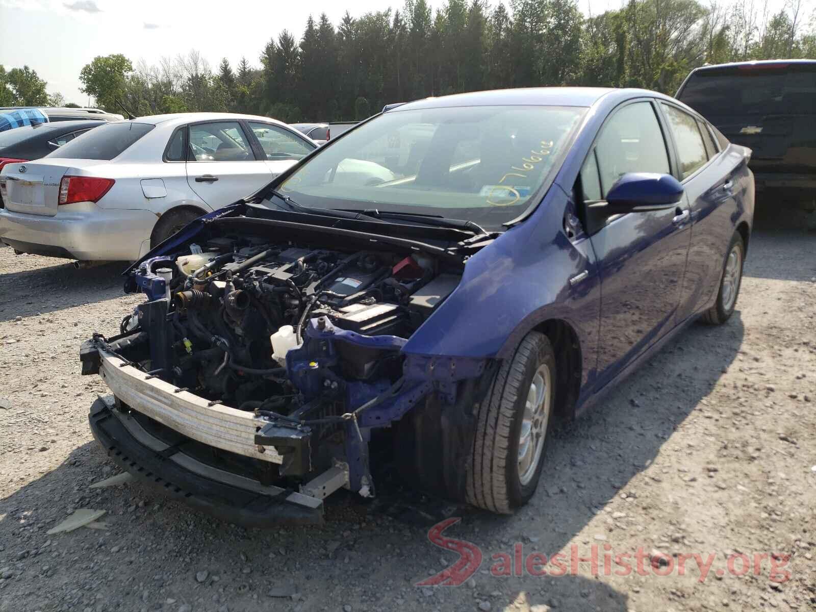 JTDKBRFU3G3510790 2016 TOYOTA PRIUS