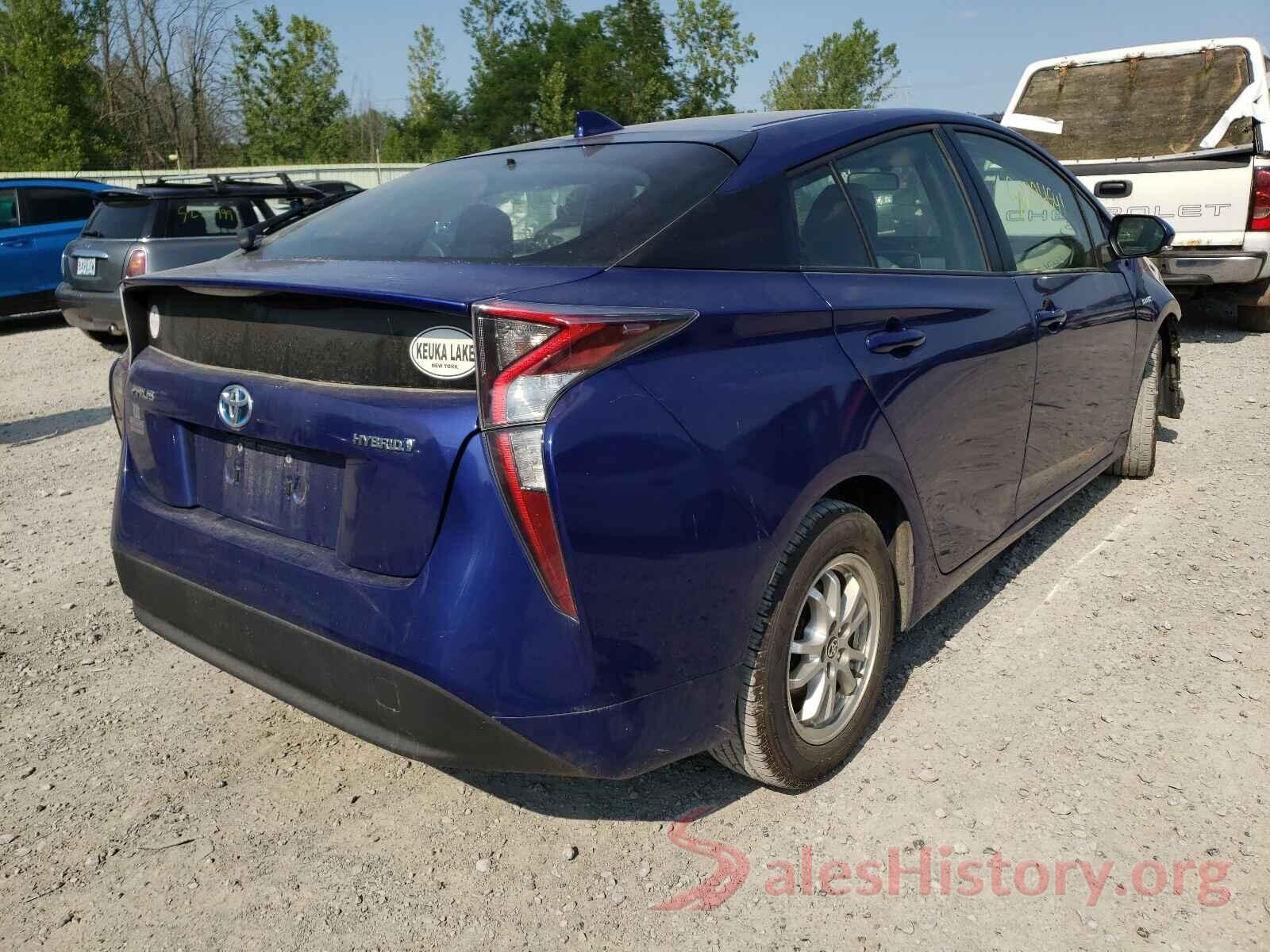 JTDKBRFU3G3510790 2016 TOYOTA PRIUS