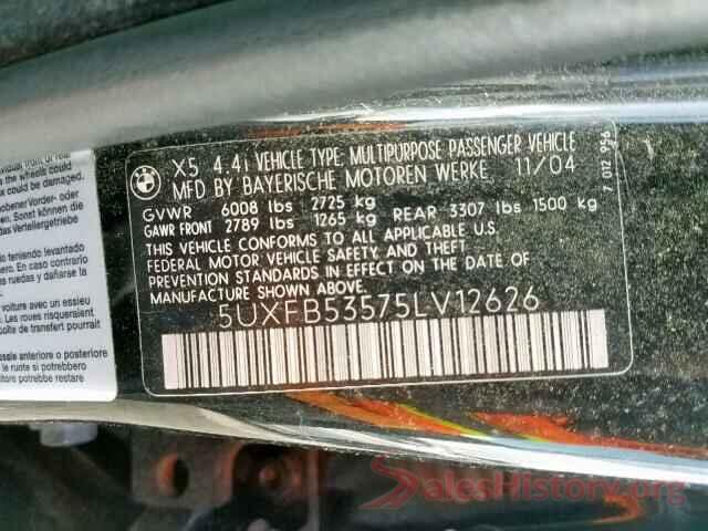 5UXFB53575LV12626 2005 BMW X5