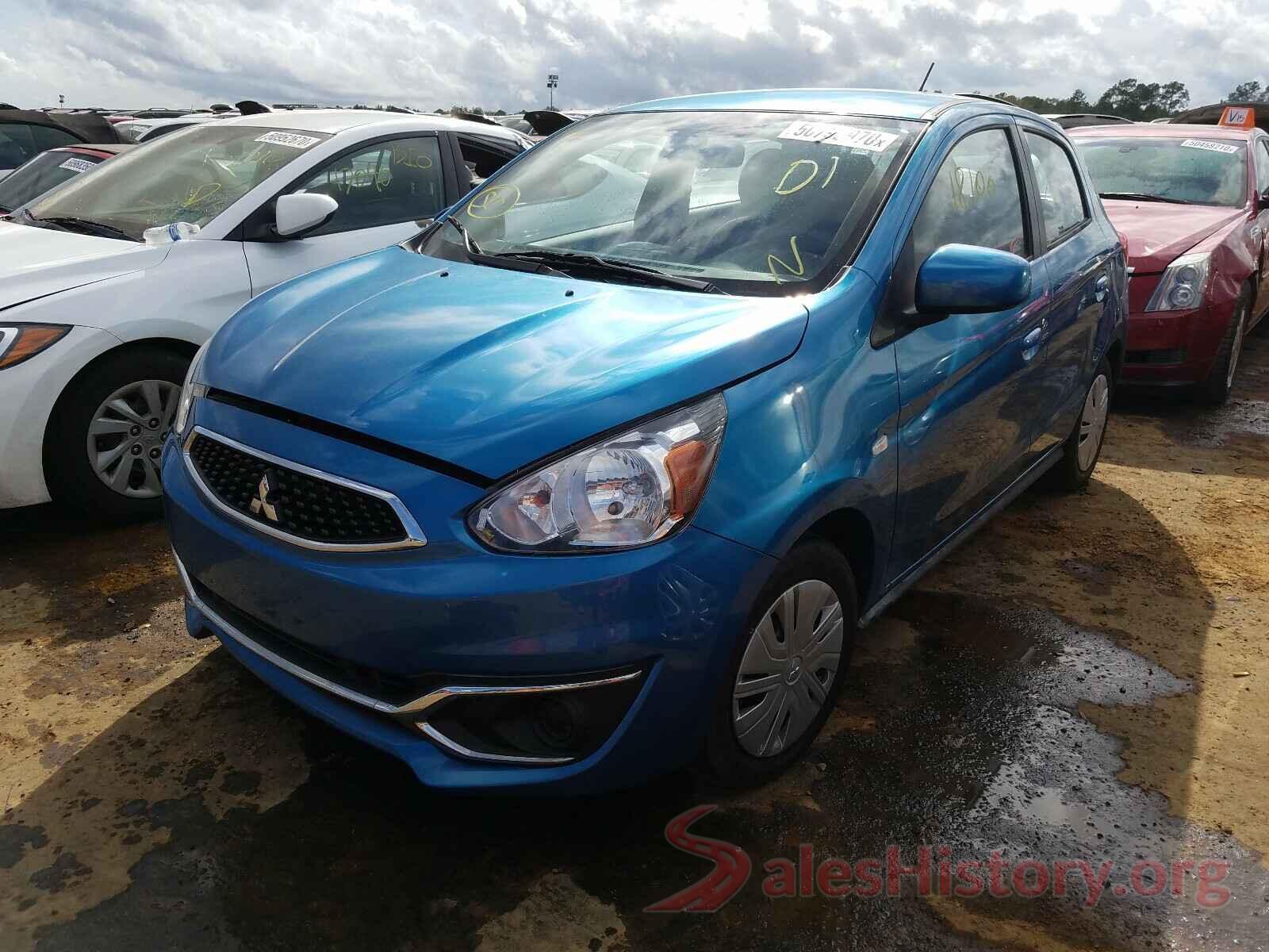 ML32A3HJ3KH007410 2019 MITSUBISHI MIRAGE