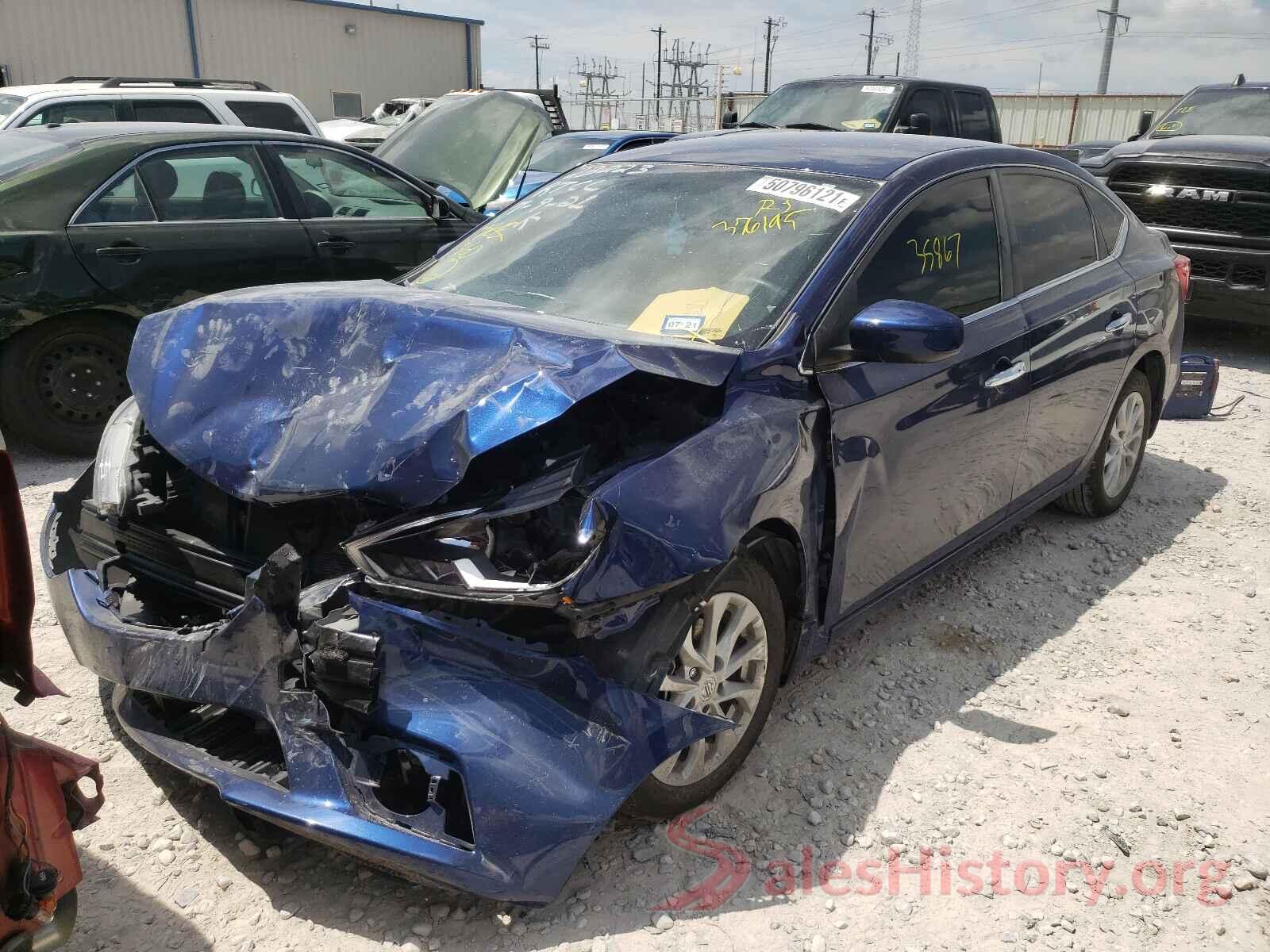 3N1AB7AP2KY376195 2019 NISSAN SENTRA