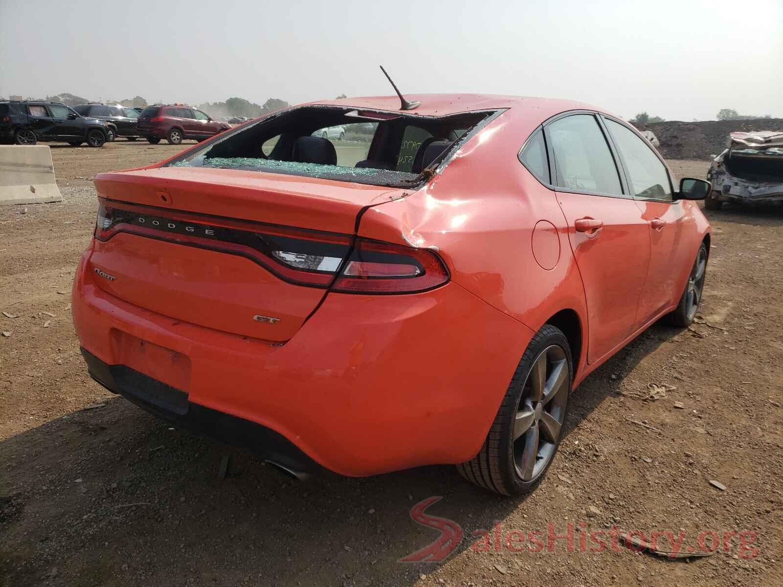 1C3CDFEB9GD624384 2016 DODGE DART