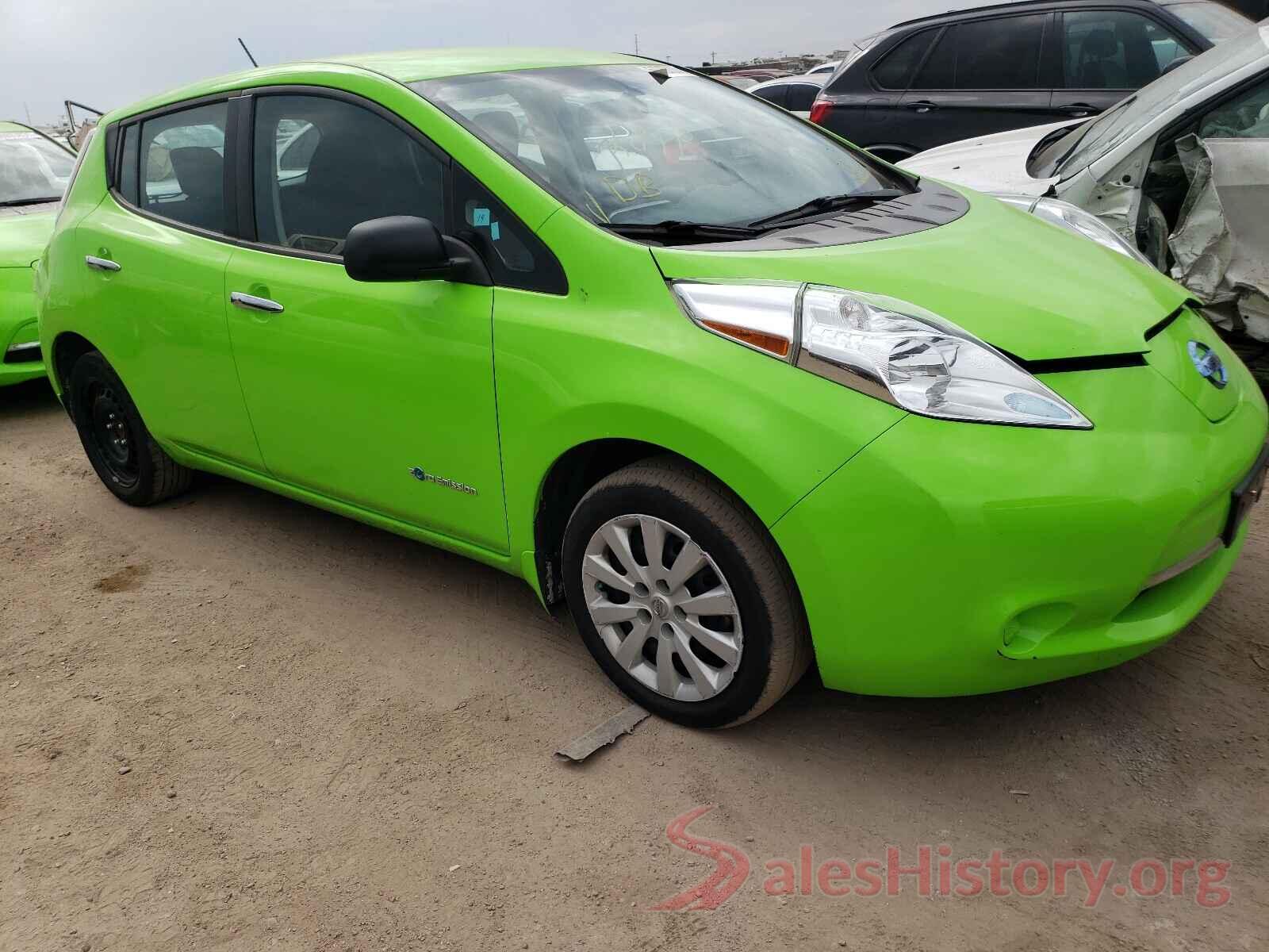 1N4BZ0CP0HC304971 2017 NISSAN LEAF