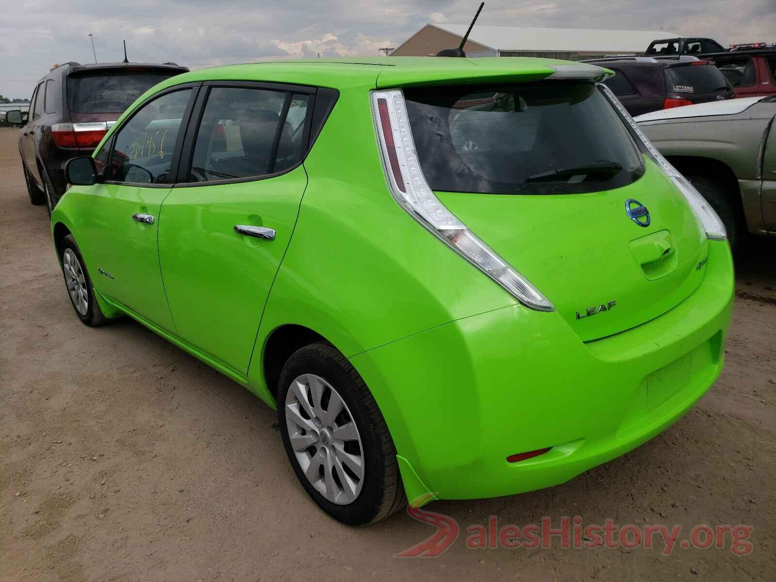 1N4BZ0CP0HC304971 2017 NISSAN LEAF