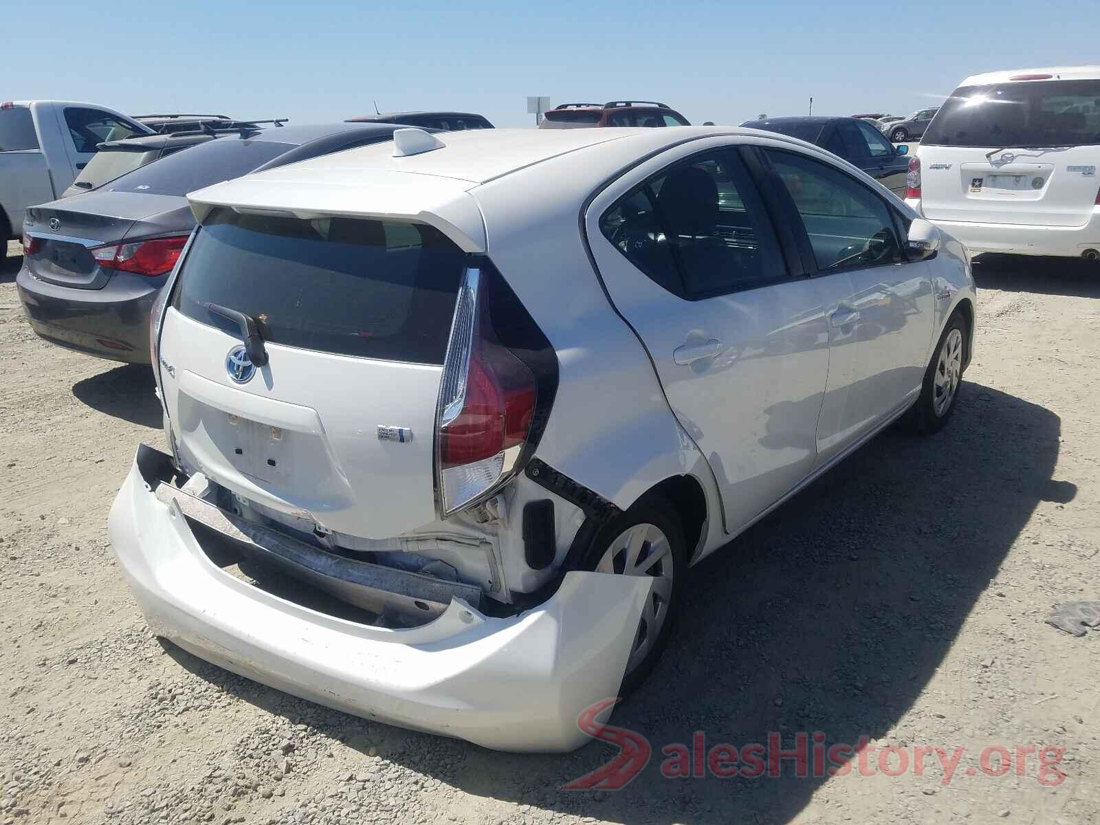 JTDKDTB38G1131655 2016 TOYOTA PRIUS