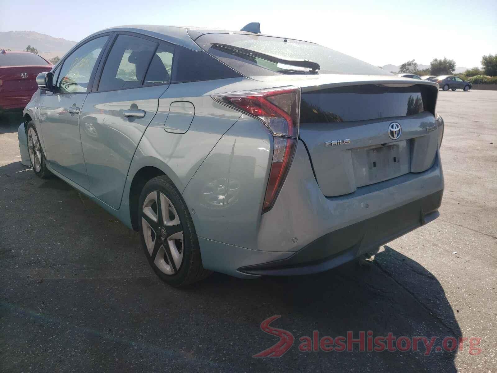 JTDKARFU8G3509735 2016 TOYOTA PRIUS