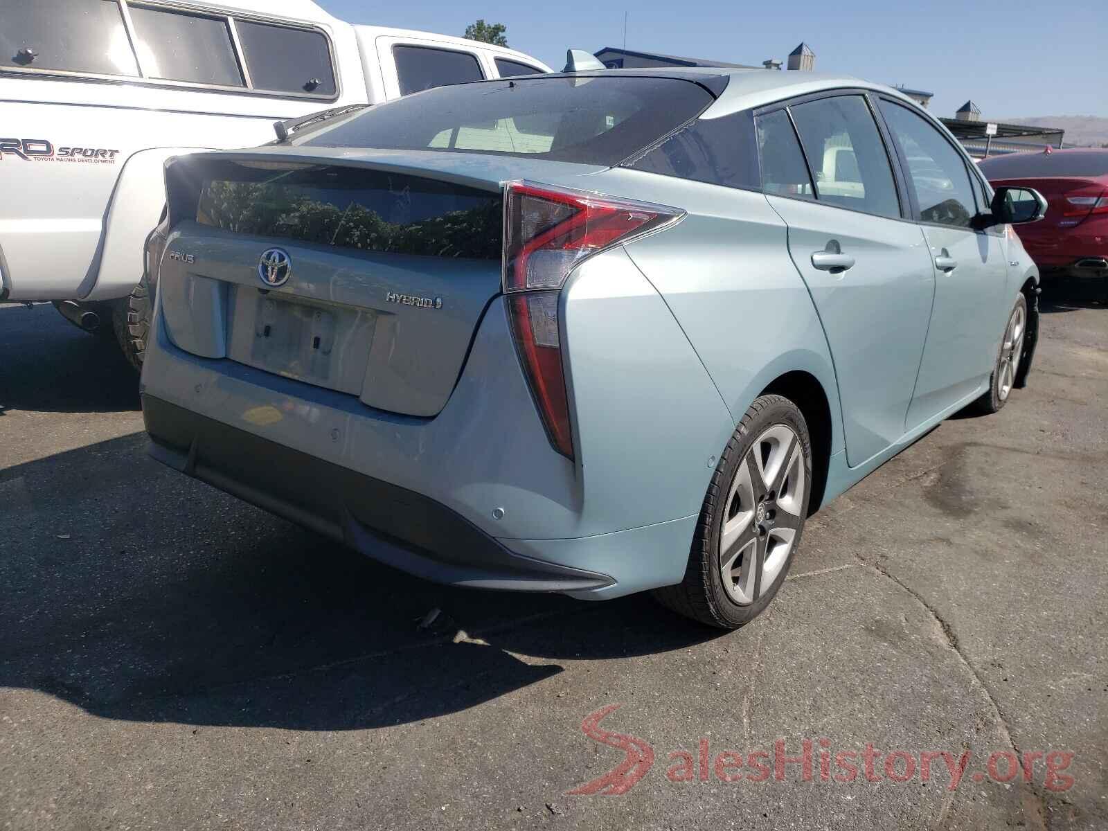 JTDKARFU8G3509735 2016 TOYOTA PRIUS