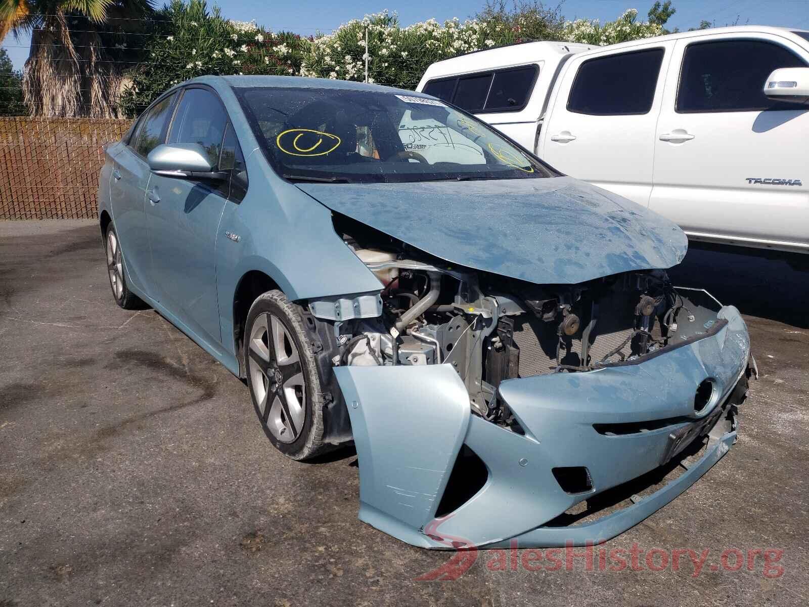 JTDKARFU8G3509735 2016 TOYOTA PRIUS