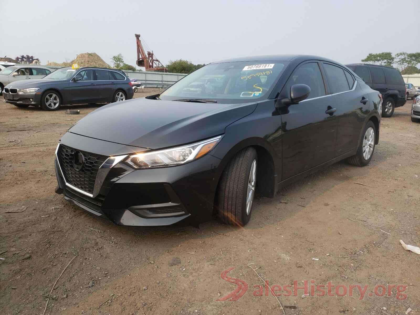 3N1AB8BV3LY255261 2020 NISSAN SENTRA