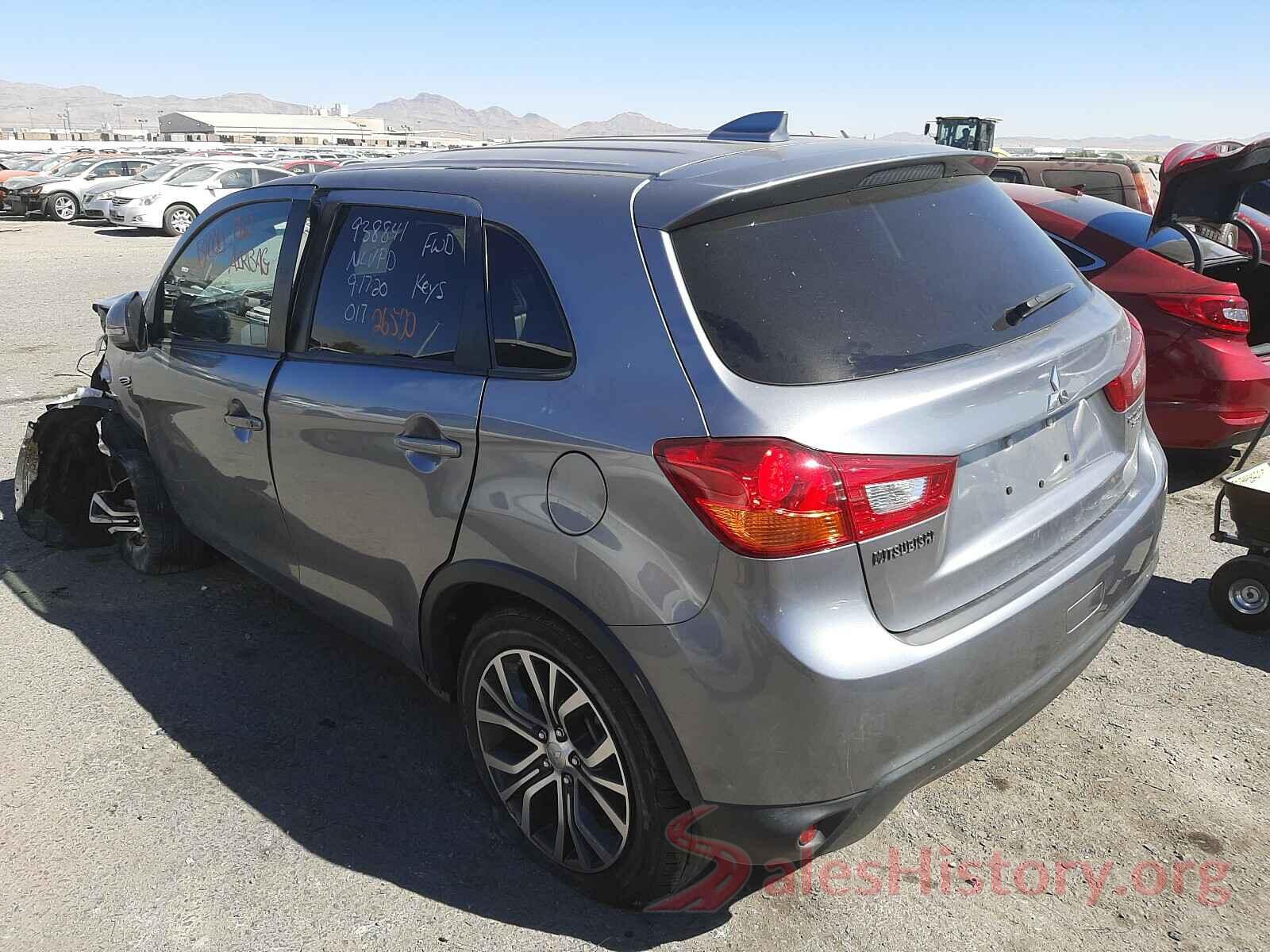 JA4AP3AU3HZ013880 2017 MITSUBISHI OUTLANDER