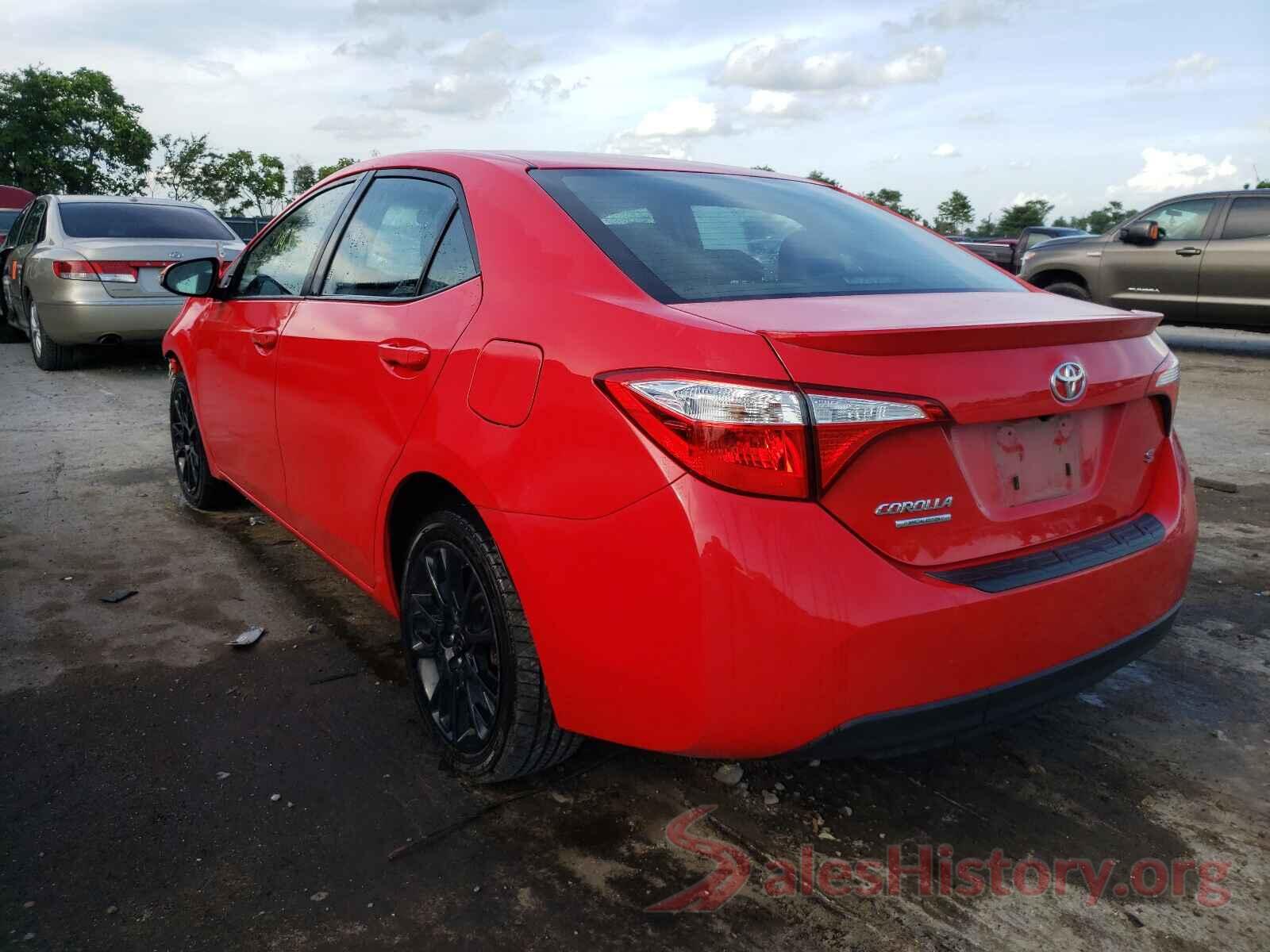 2T1BURHE1GC564001 2016 TOYOTA COROLLA