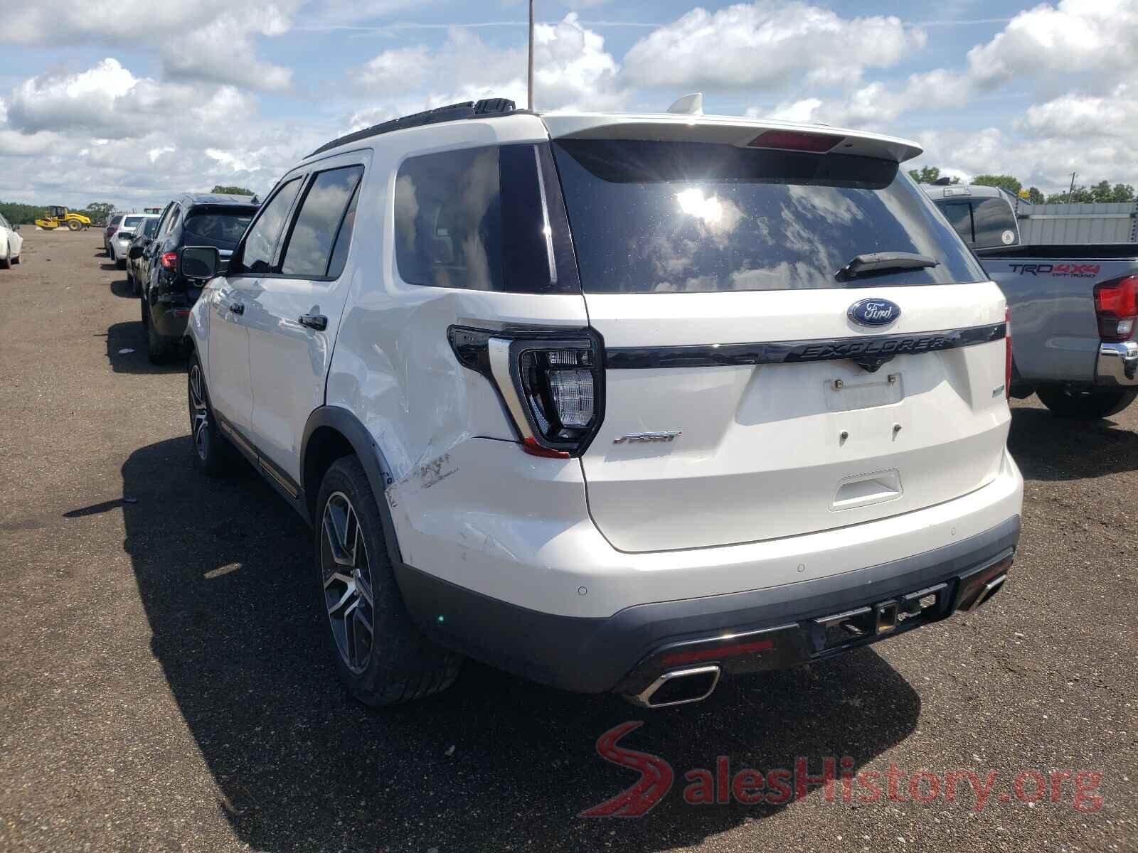 1FM5K8GT2GGB78052 2016 FORD EXPLORER