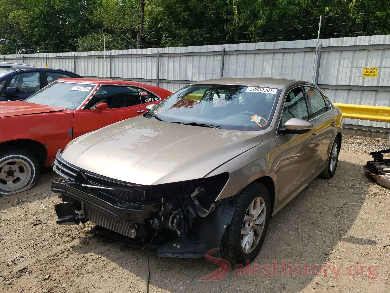 1VWAT7A36GC018652 2016 VOLKSWAGEN PASSAT