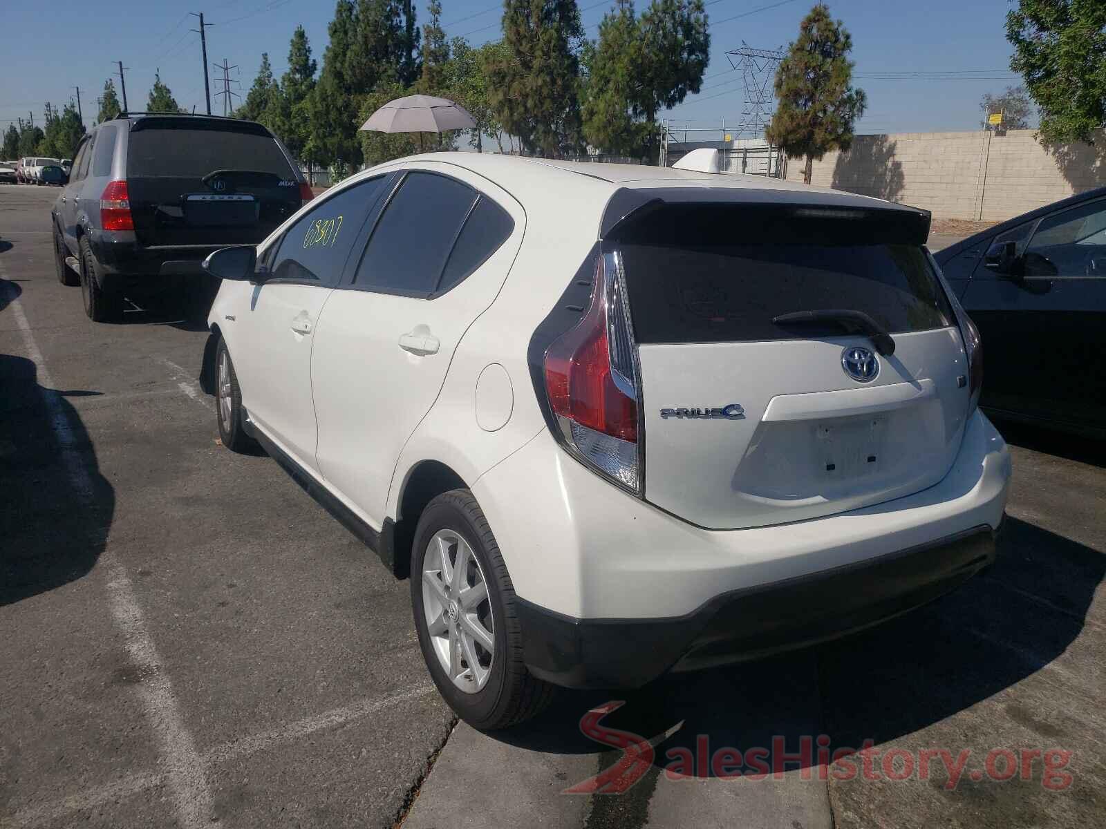 JTDKDTB34H1598749 2017 TOYOTA PRIUS