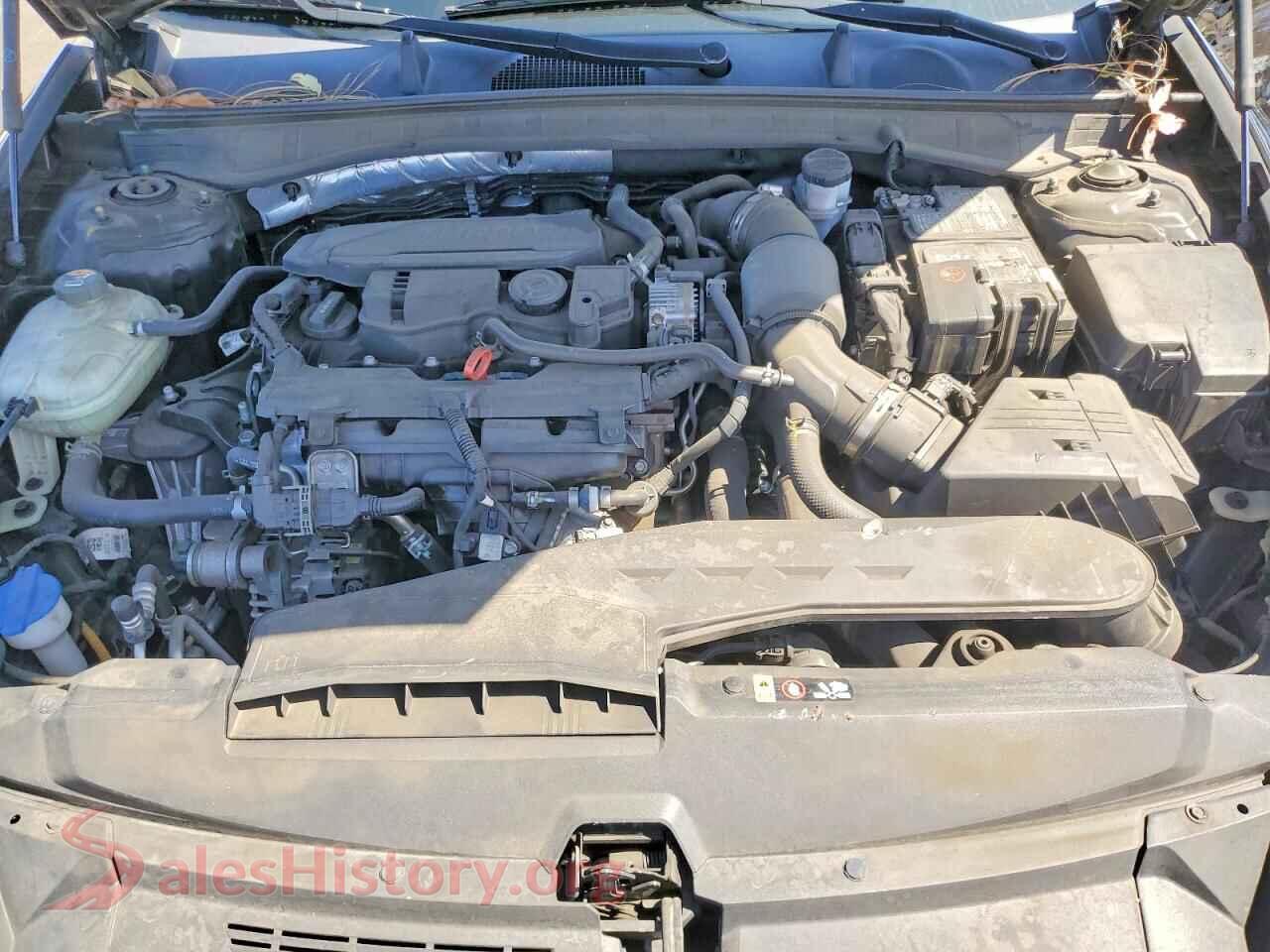 2020 HYUNDAI SONATA VIN 5NPEJ4J28LH050792, VIN plate