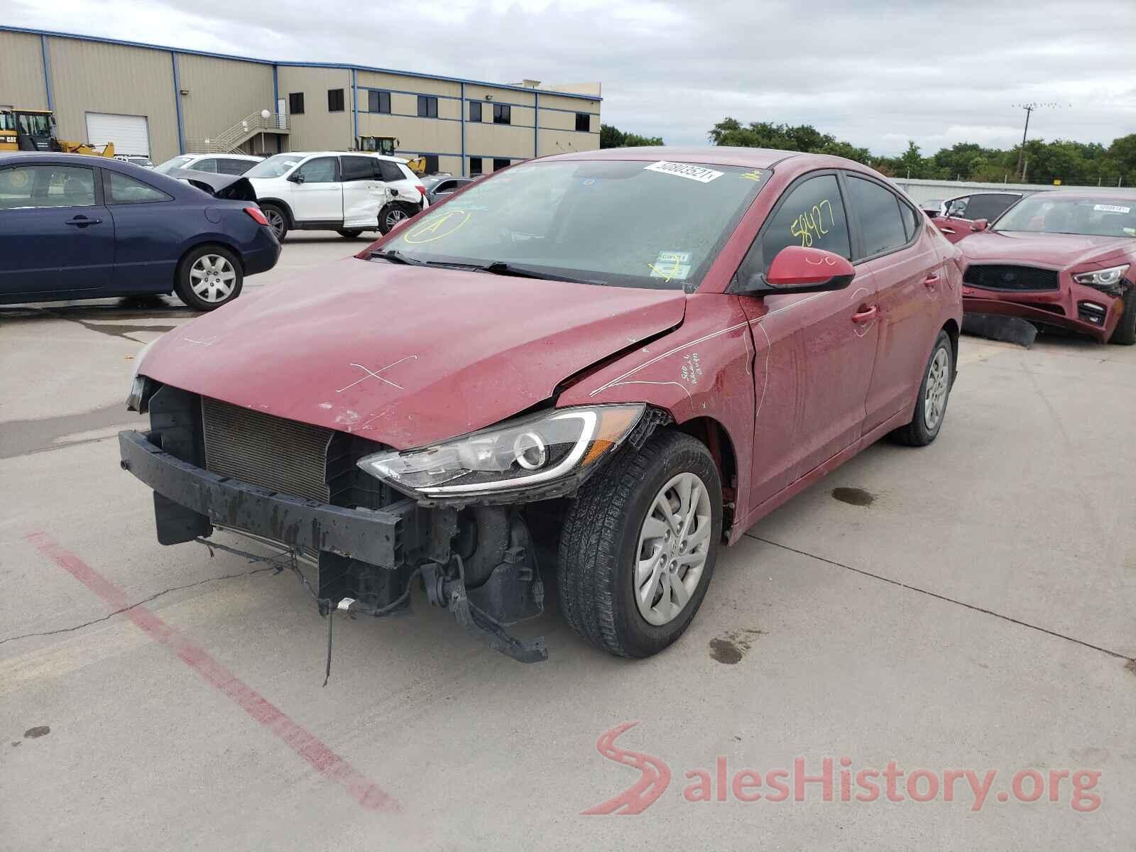 KMHD74LF2HU370855 2017 HYUNDAI ELANTRA