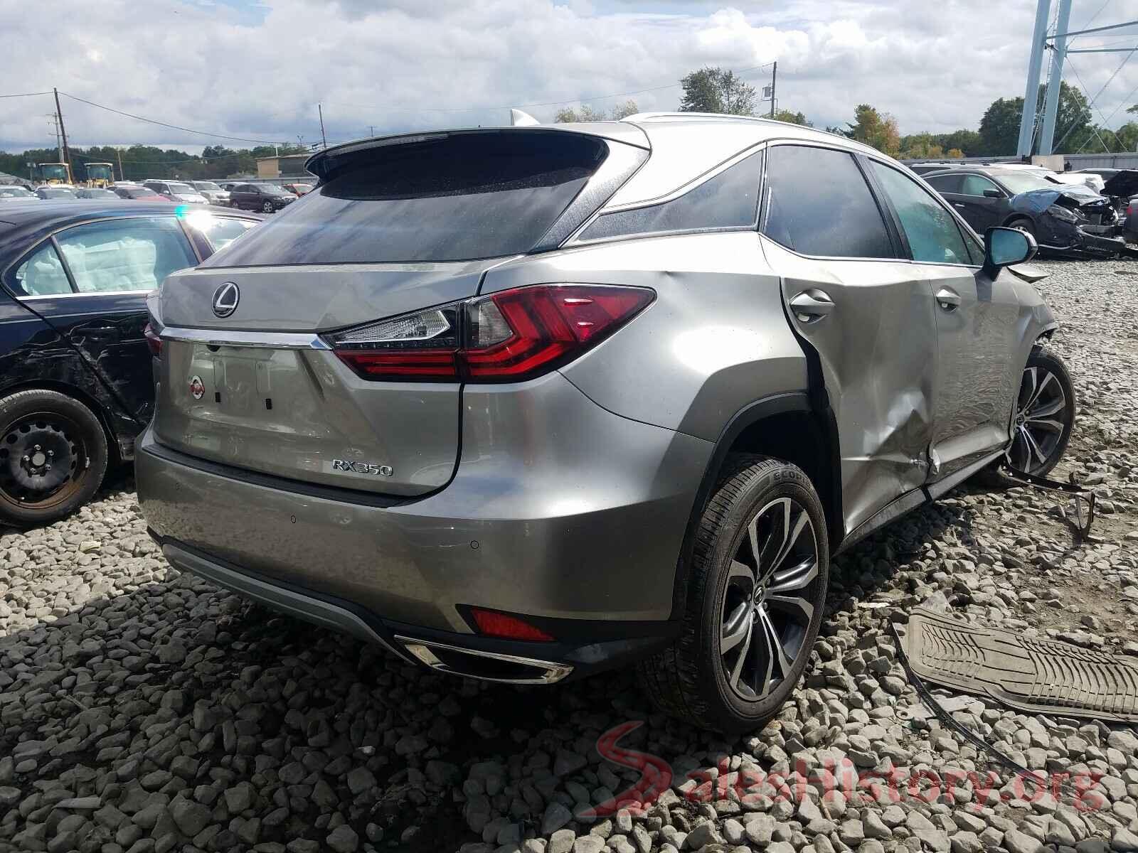 2T2HZMDA9LC223646 2020 LEXUS RX350