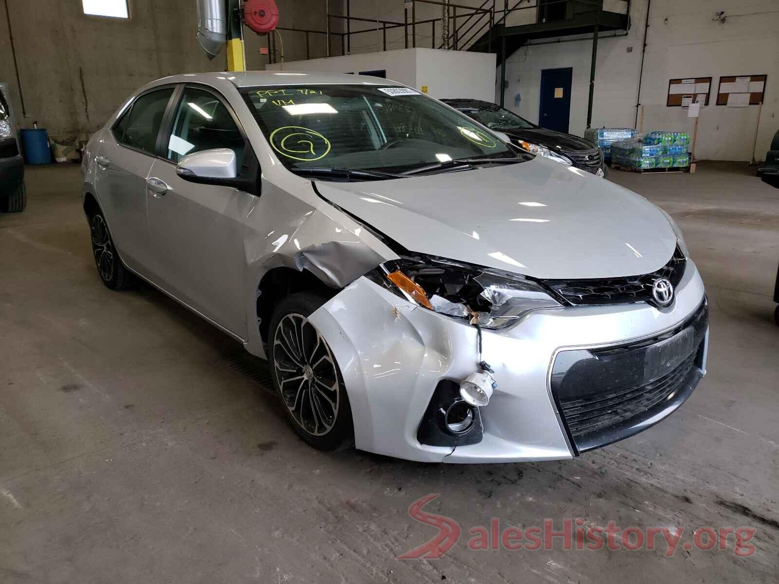 5YFBURHE2GP395140 2016 TOYOTA COROLLA