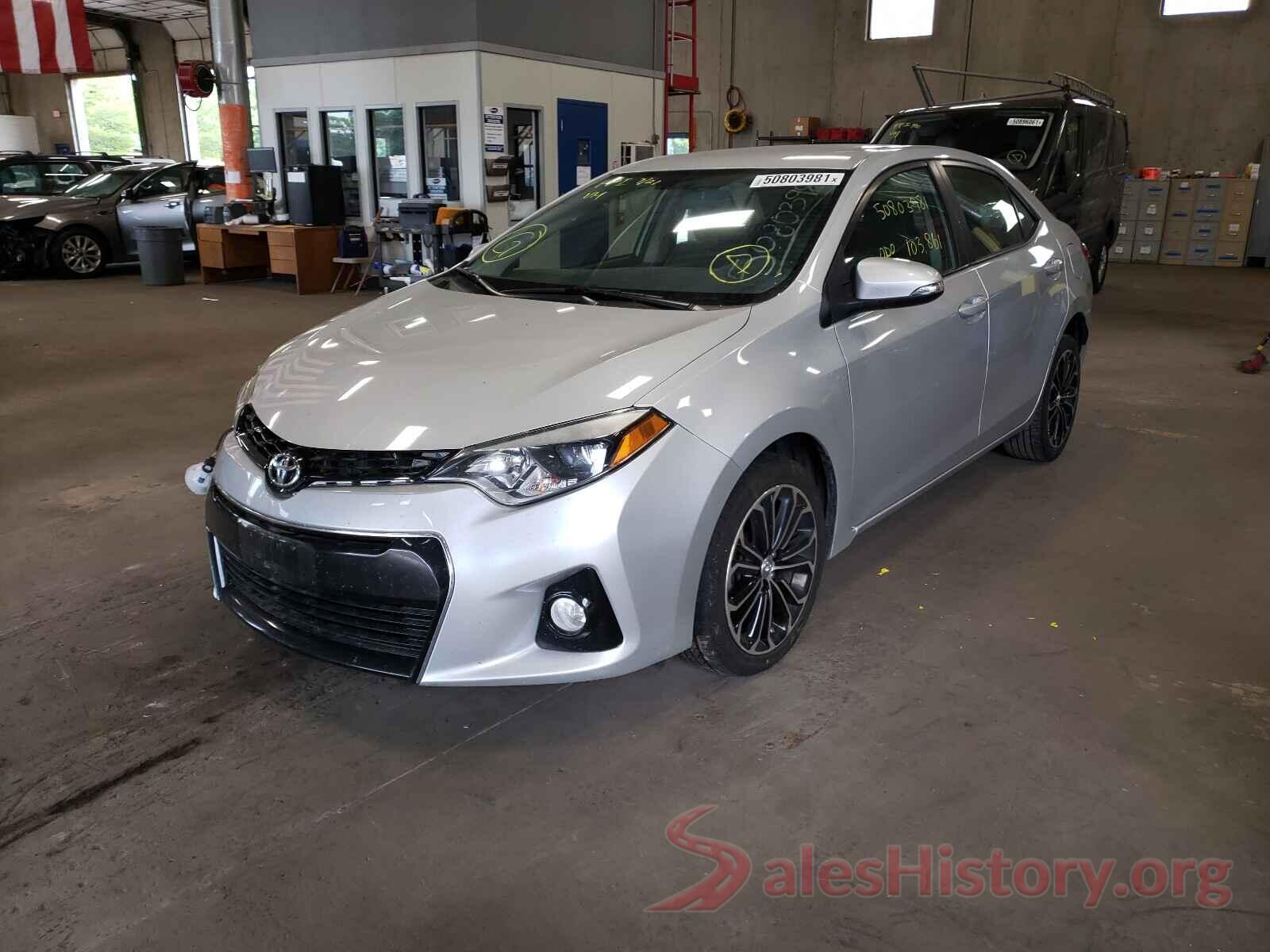 5YFBURHE2GP395140 2016 TOYOTA COROLLA