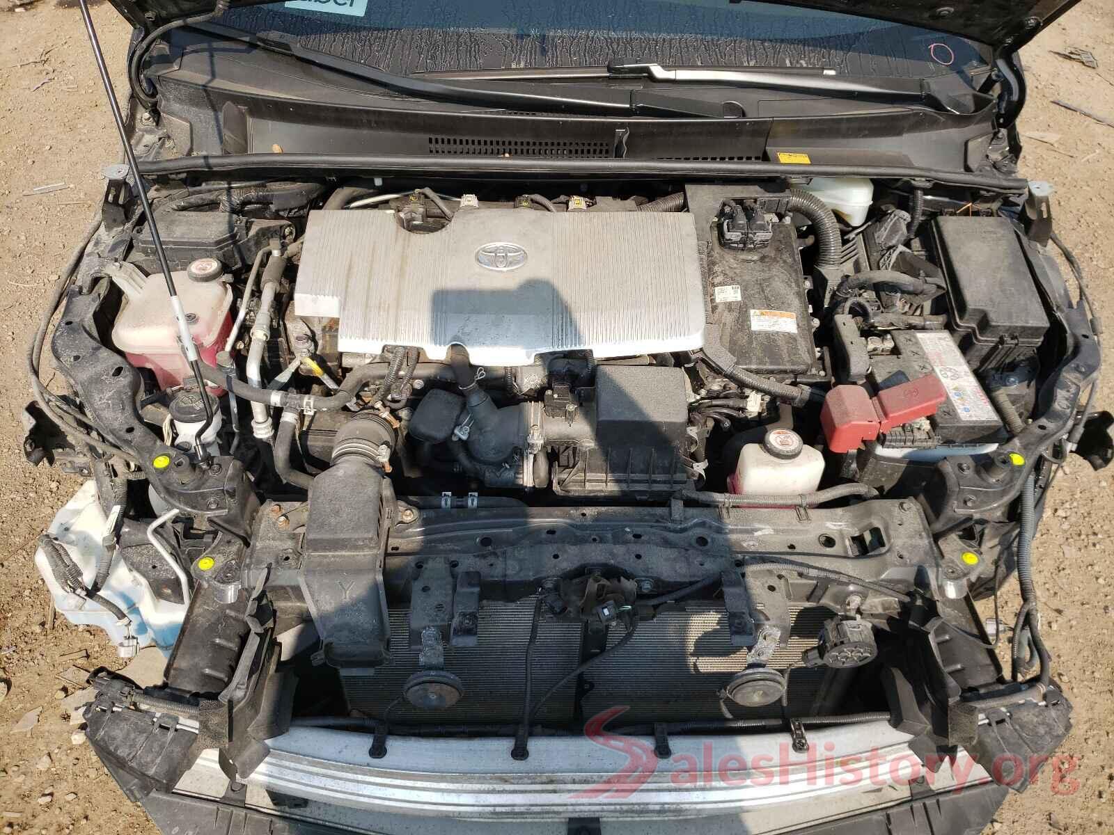 JTDKBRFU1H3040938 2017 TOYOTA PRIUS