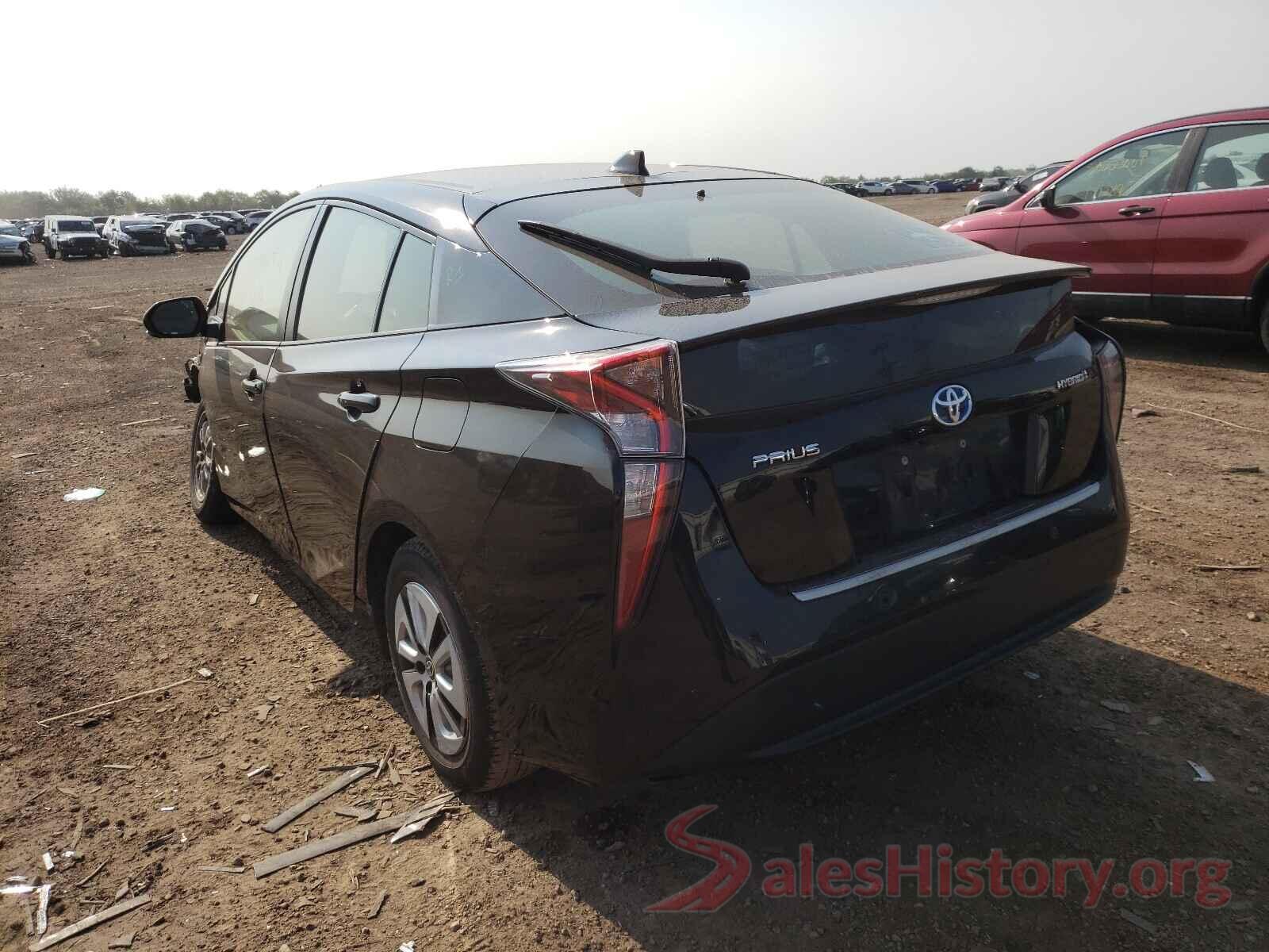 JTDKBRFU1H3040938 2017 TOYOTA PRIUS