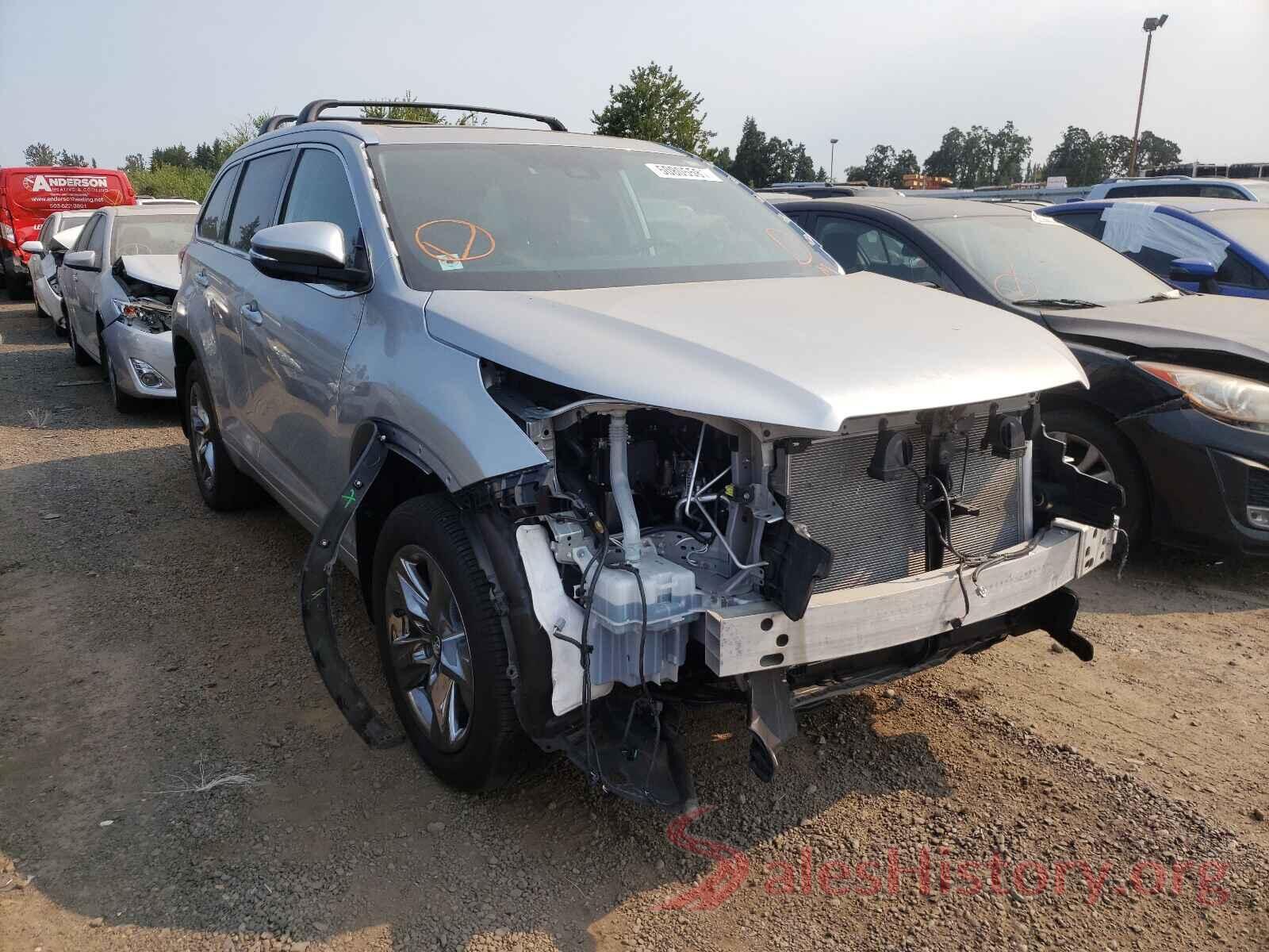 5TDDZRFH7KS981291 2019 TOYOTA HIGHLANDER