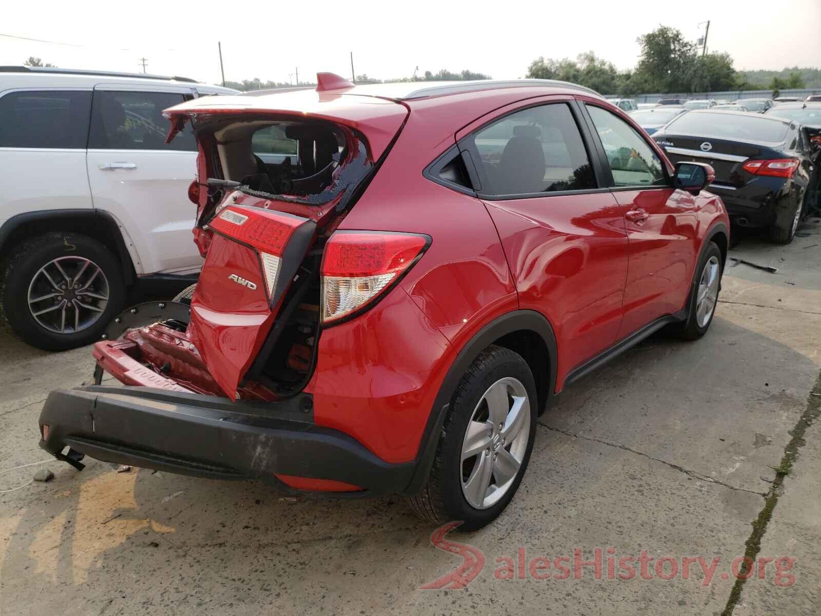 3CZRU6H59KM718526 2019 HONDA HR-V