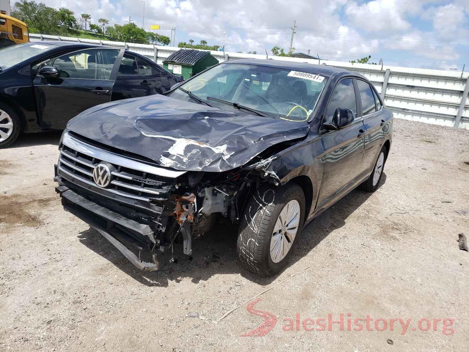 3VWC57BU9KM122540 2019 VOLKSWAGEN JETTA