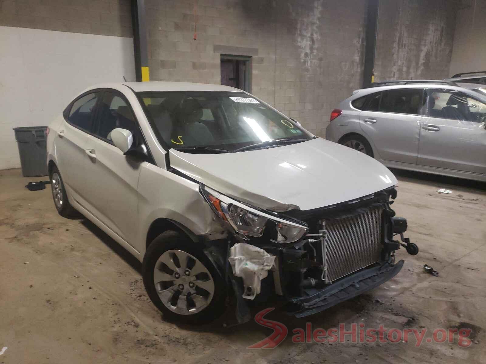 KMHCT4AE7GU032383 2016 HYUNDAI ACCENT