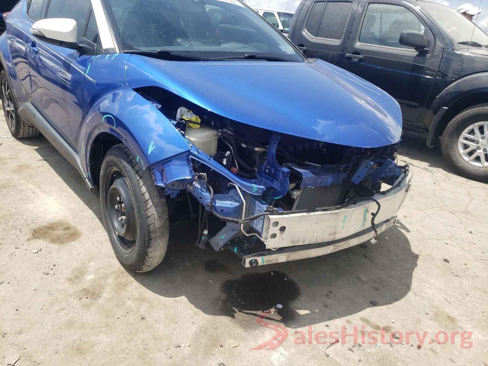 NMTKHMBX6JR029308 2018 TOYOTA C-HR