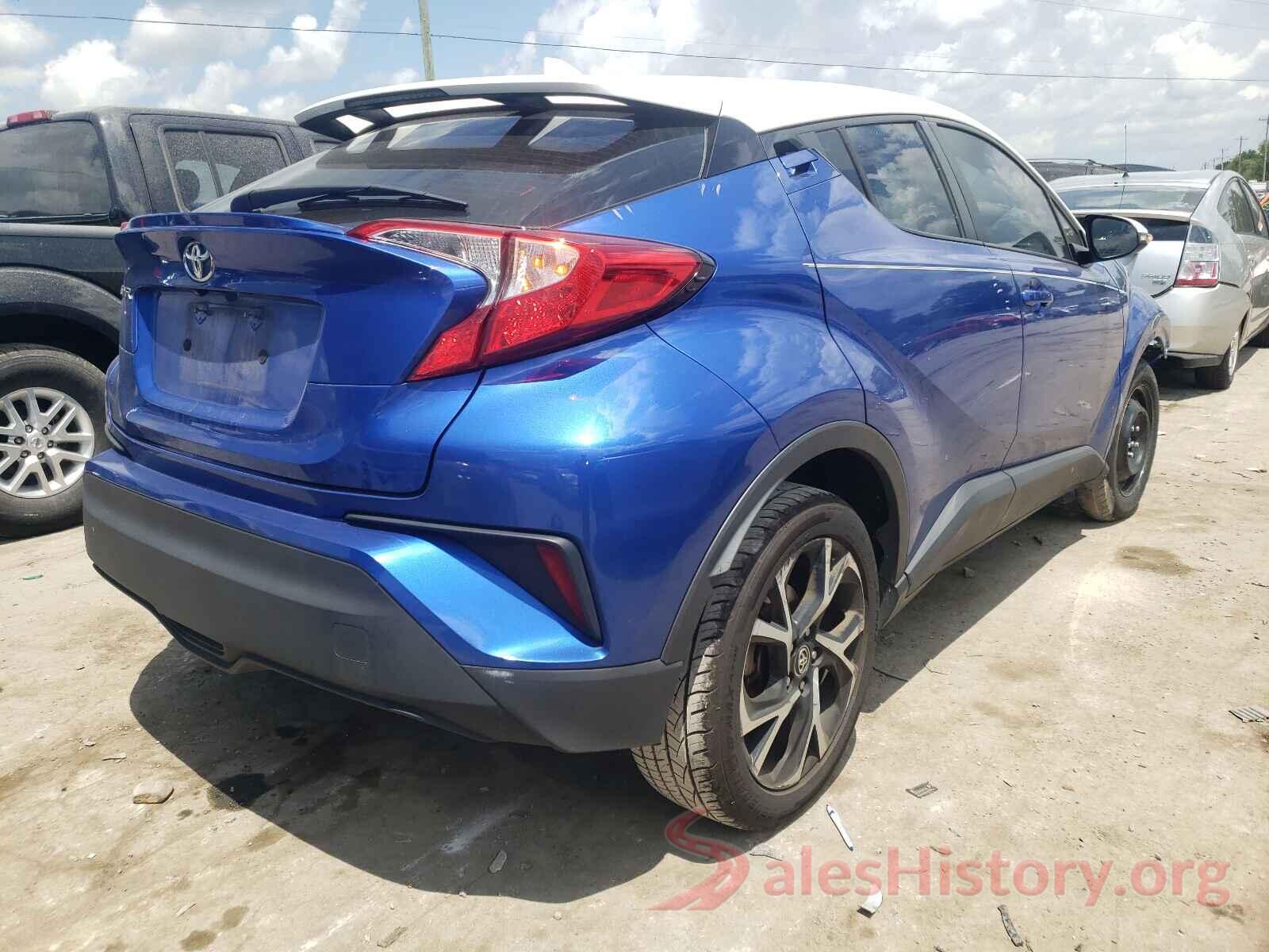 NMTKHMBX6JR029308 2018 TOYOTA C-HR