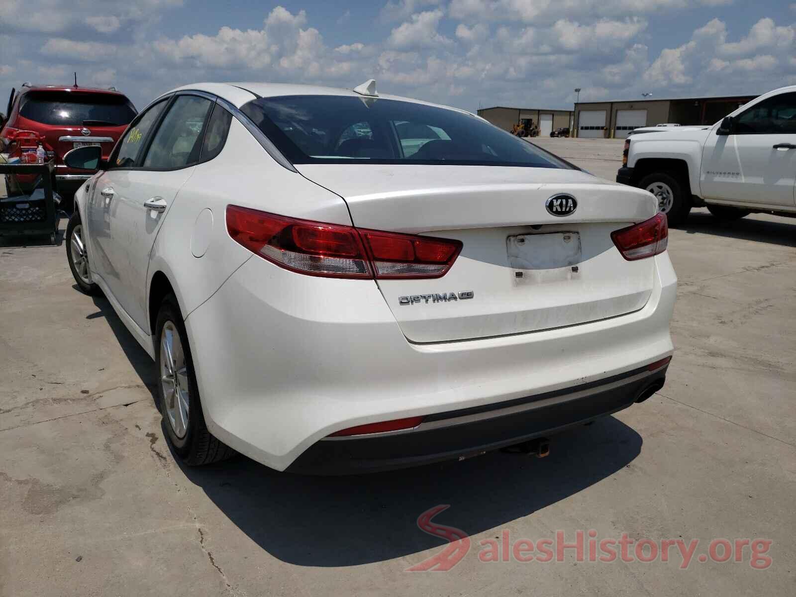 KNAGT4L32G5070757 2016 KIA OPTIMA