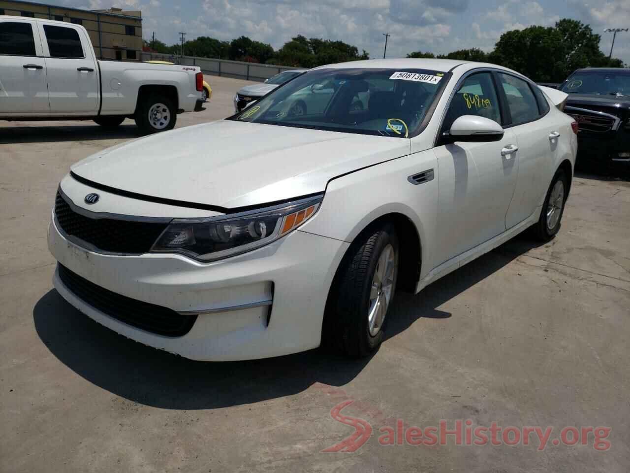 KNAGT4L32G5070757 2016 KIA OPTIMA