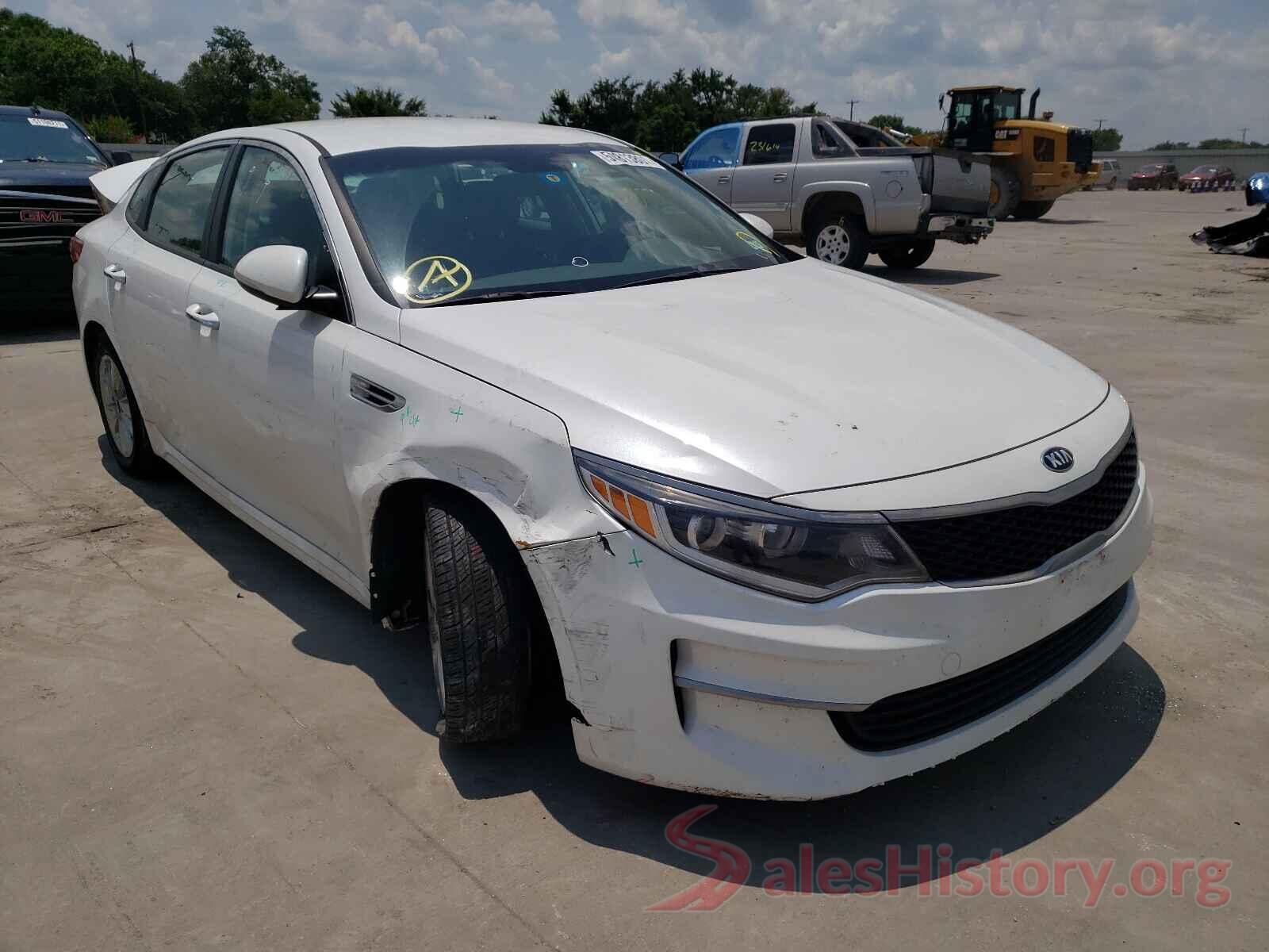 KNAGT4L32G5070757 2016 KIA OPTIMA