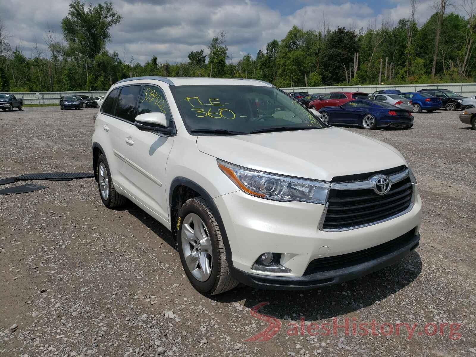 5TDDKRFH6GS315325 2016 TOYOTA HIGHLANDER