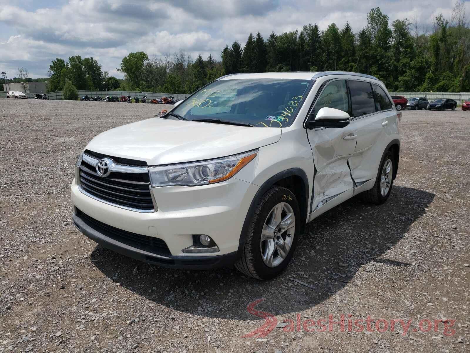 5TDDKRFH6GS315325 2016 TOYOTA HIGHLANDER