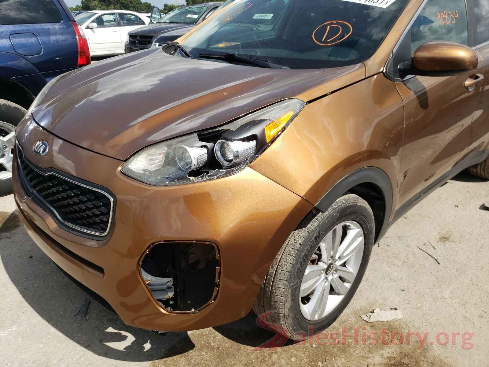 KNDPM3AC8H7043596 2017 KIA SPORTAGE