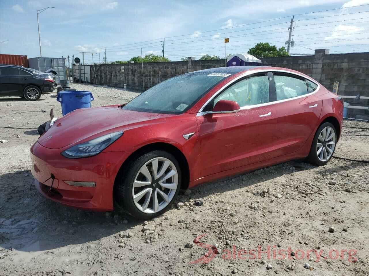 5YJ3E1EB0JF121693 2018 TESLA MODEL 3