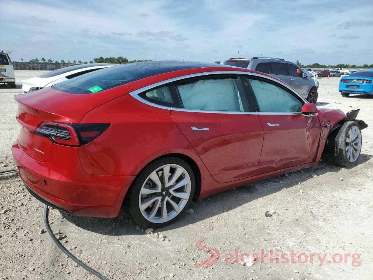 5YJ3E1EB0JF121693 2018 TESLA MODEL 3