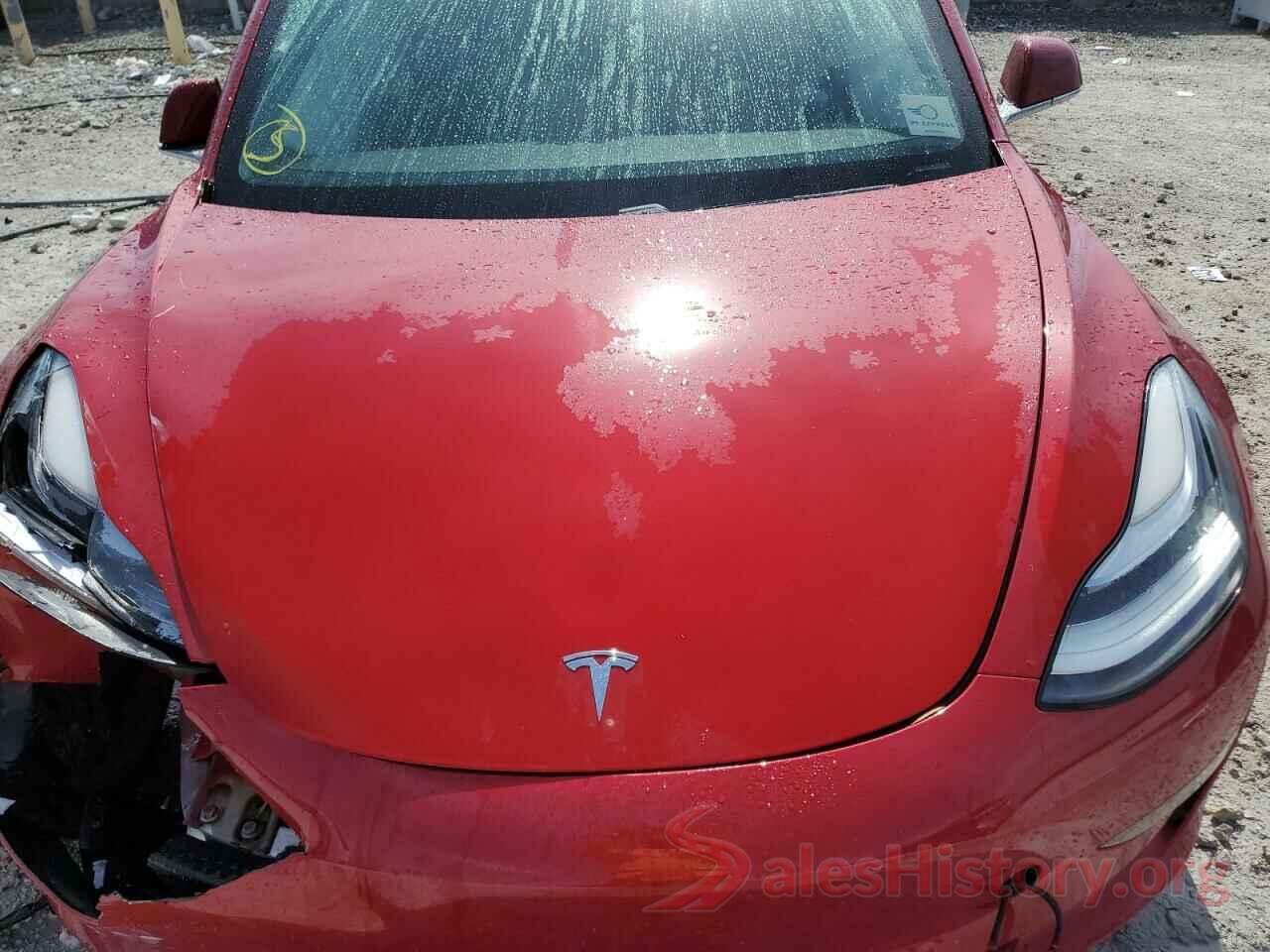 5YJ3E1EB0JF121693 2018 TESLA MODEL 3