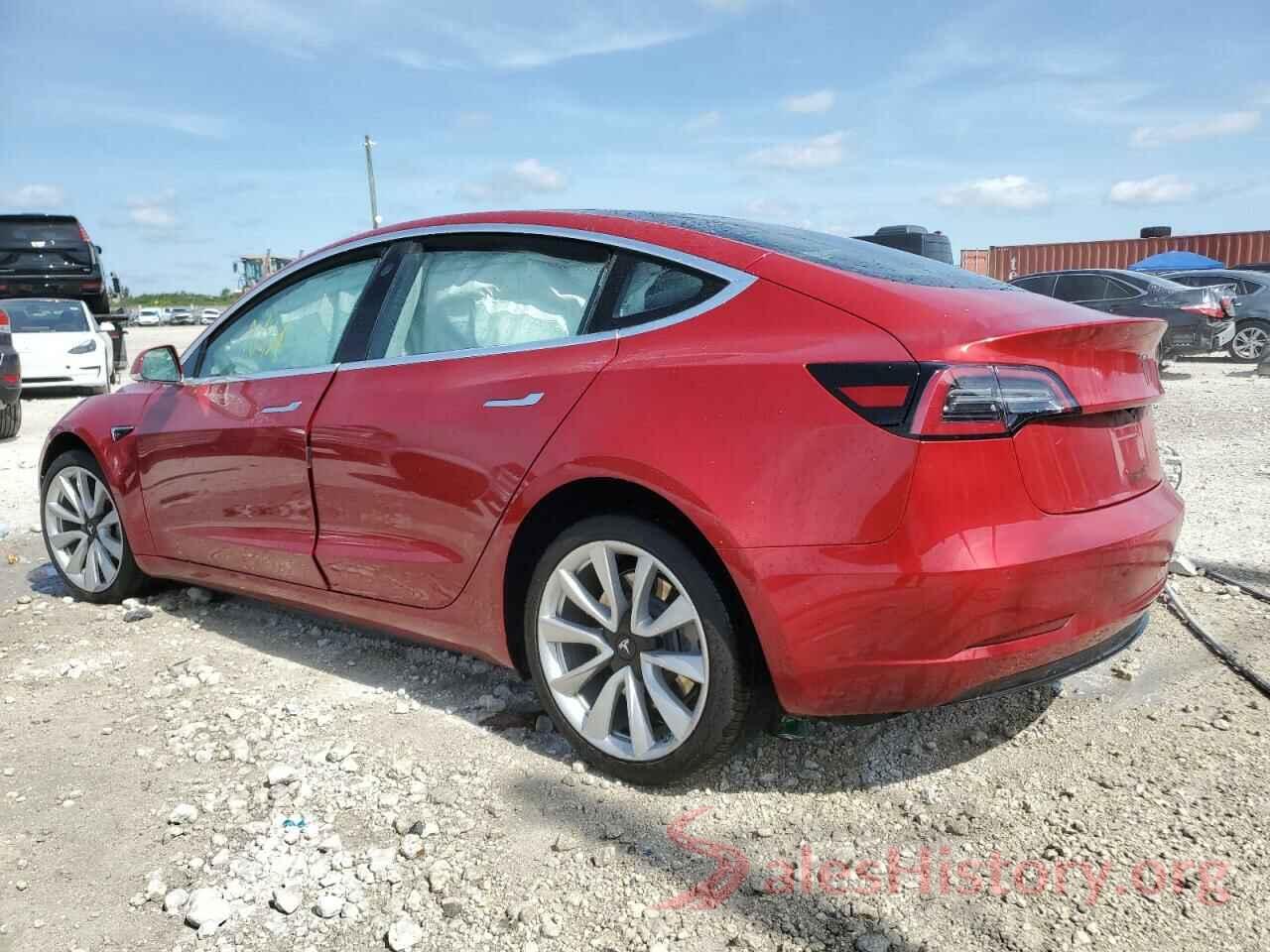 5YJ3E1EB0JF121693 2018 TESLA MODEL 3