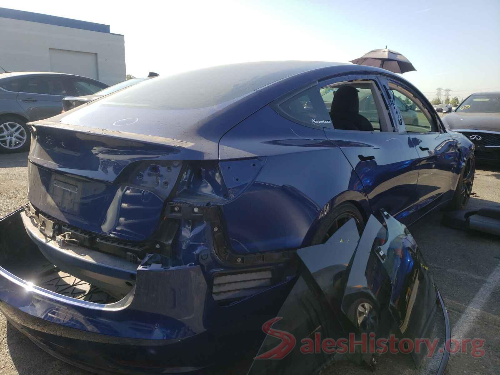 5YJ3E1EA9KF313915 2019 TESLA MODEL 3