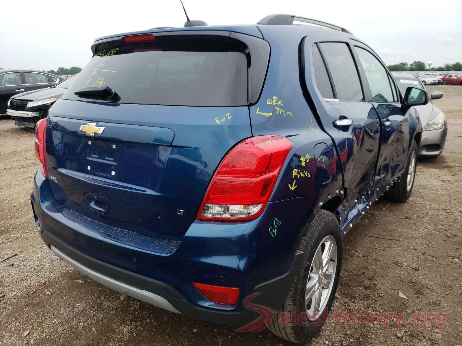 3GNCJLSBXKL403703 2019 CHEVROLET TRAX