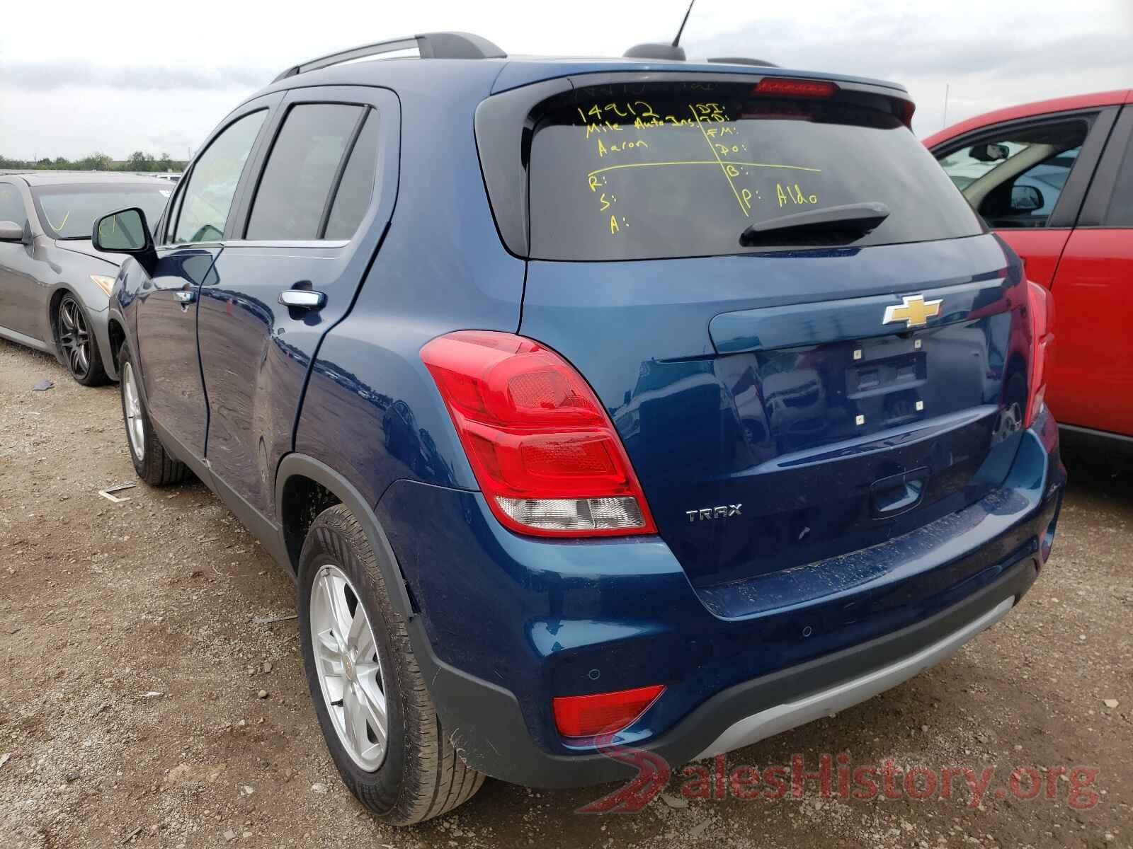 3GNCJLSBXKL403703 2019 CHEVROLET TRAX