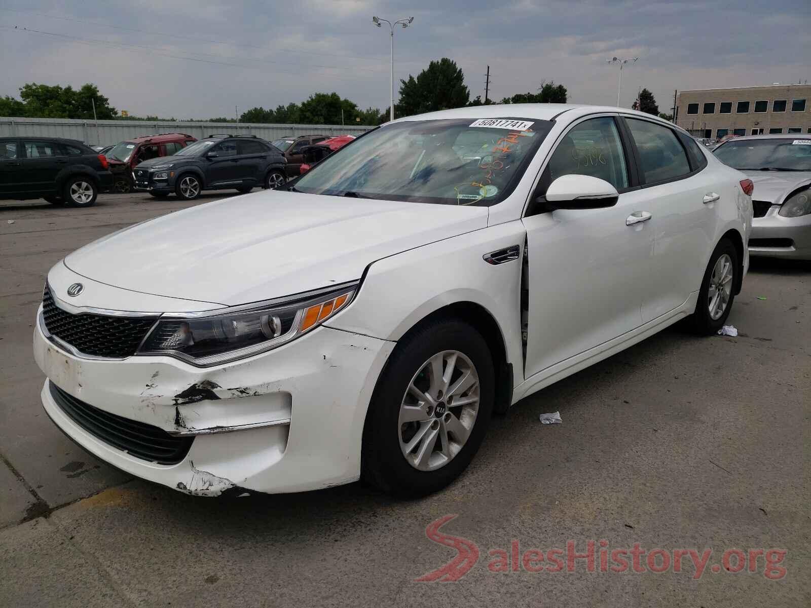 KNAGT4L36G5082202 2016 KIA OPTIMA