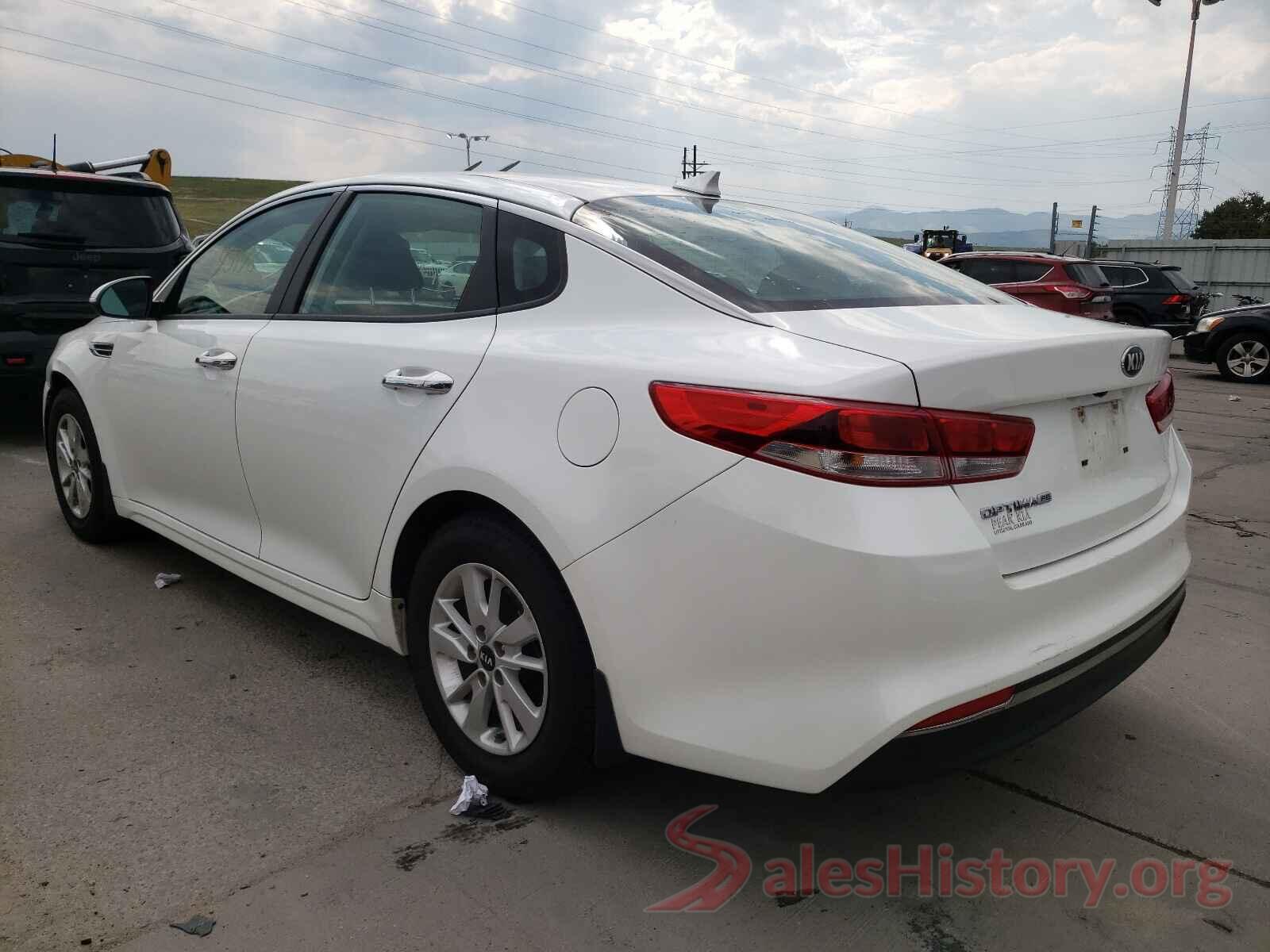 KNAGT4L36G5082202 2016 KIA OPTIMA