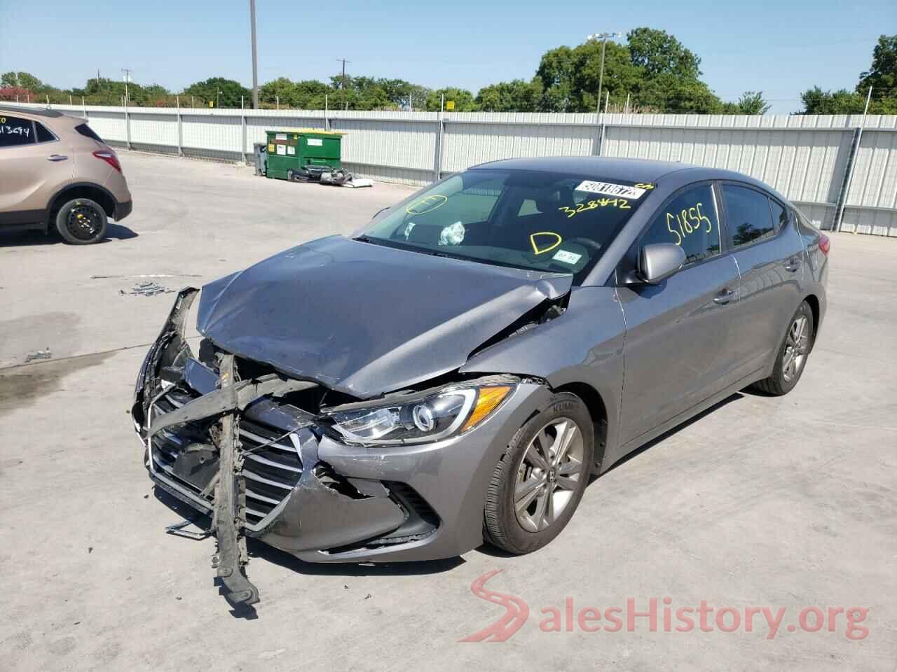 5NPD84LF1JH328842 2018 HYUNDAI ELANTRA