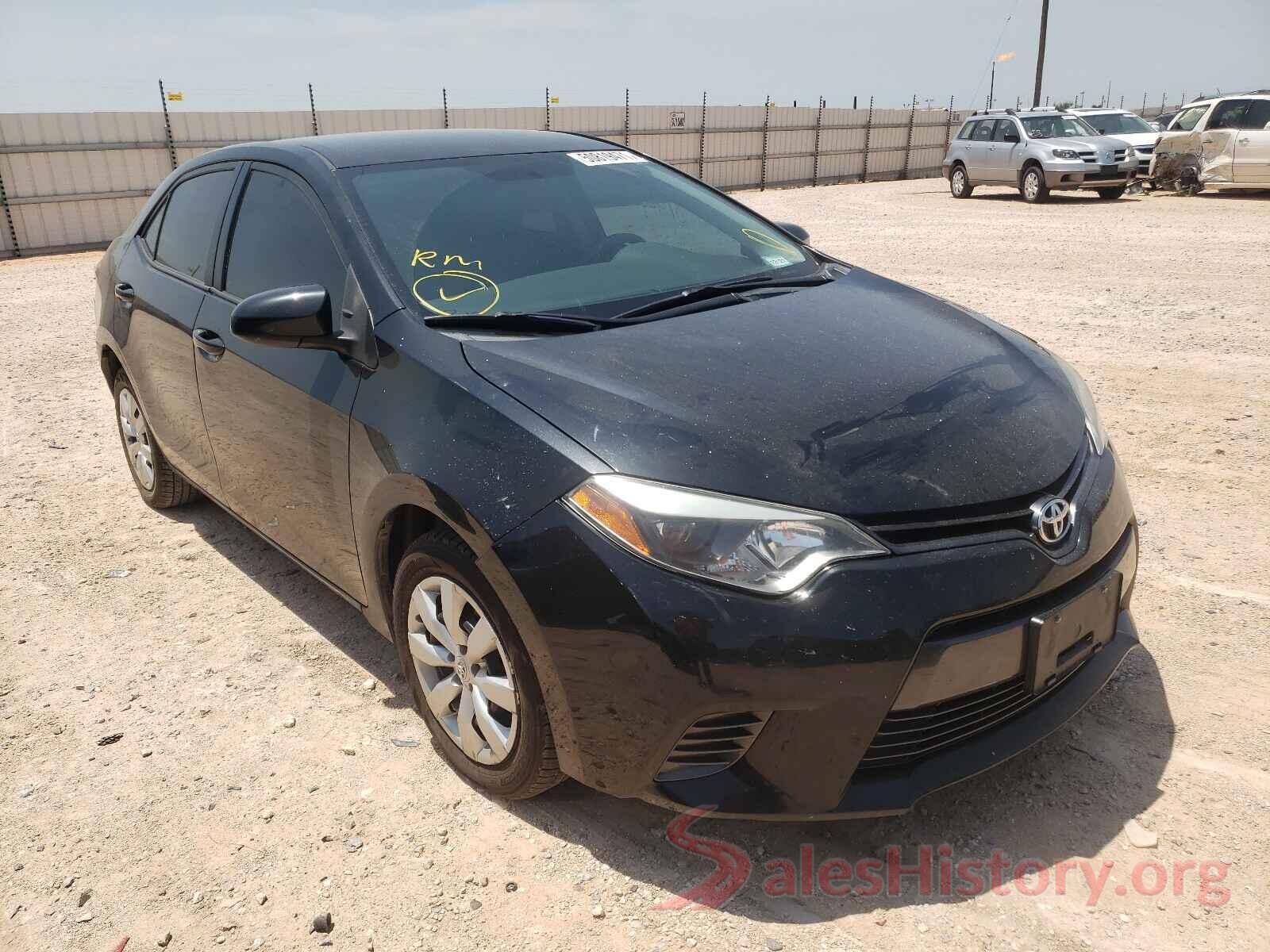 5YFBURHE4GP475586 2016 TOYOTA COROLLA