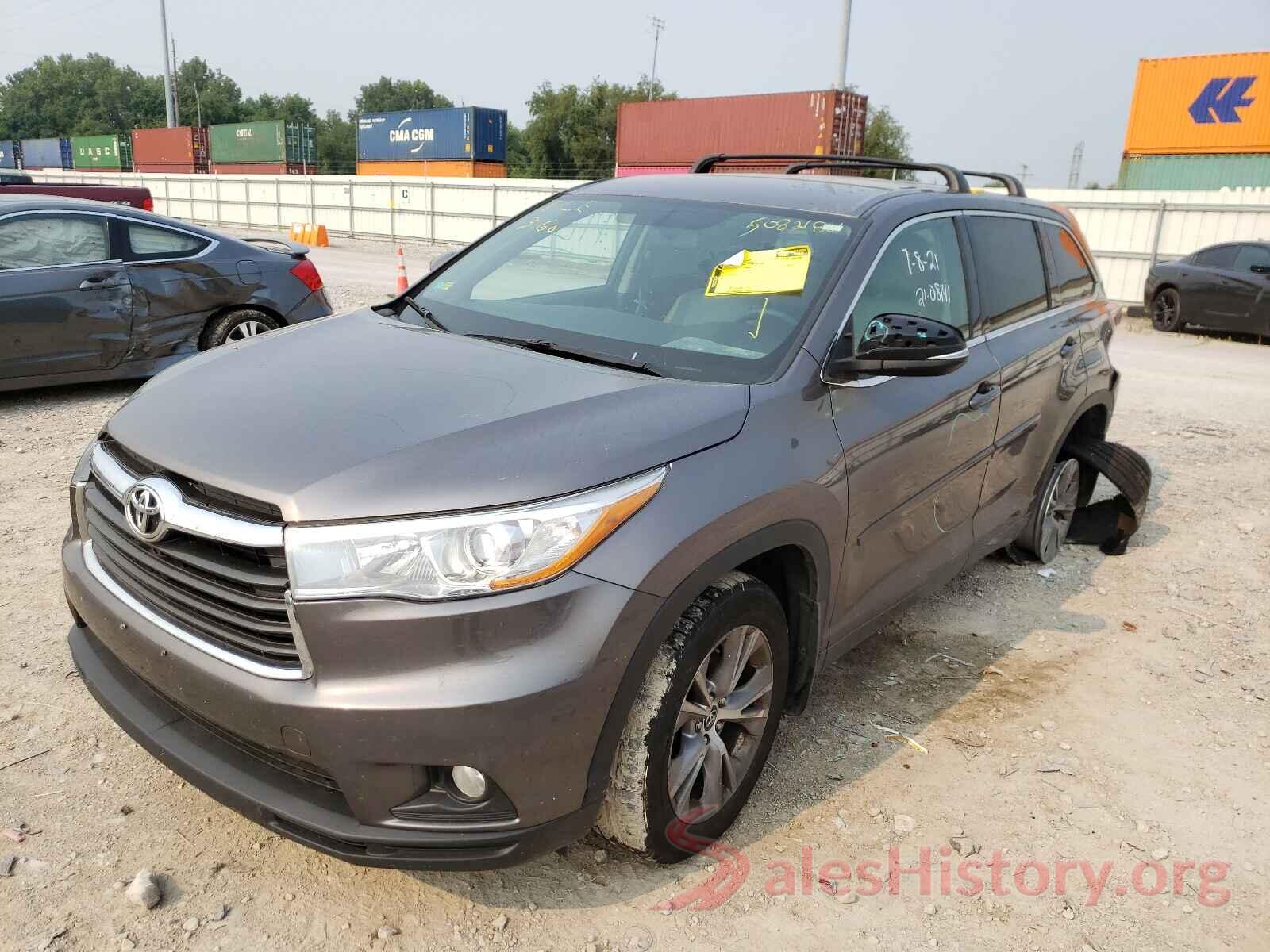 5TDBKRFH7GS295576 2016 TOYOTA HIGHLANDER